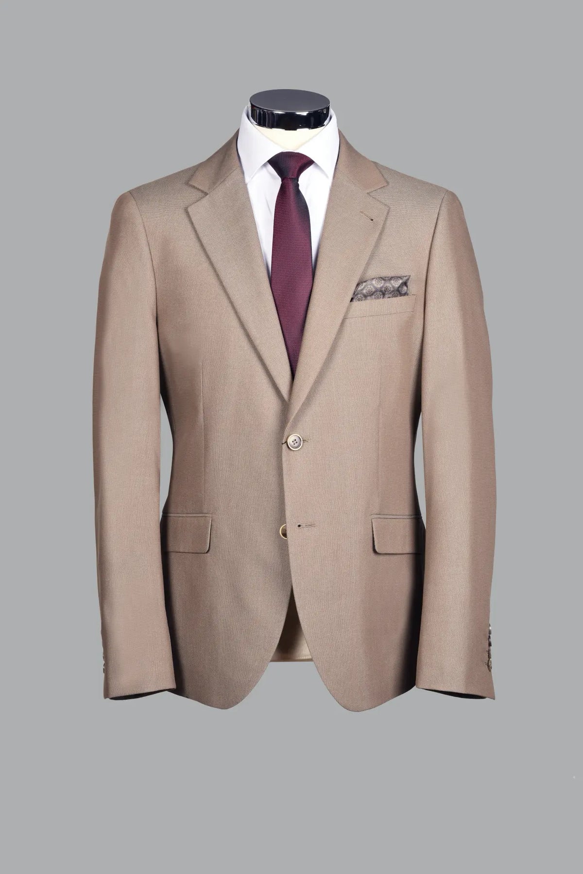 Traje Normal Fit 20890 Beige (298-24)