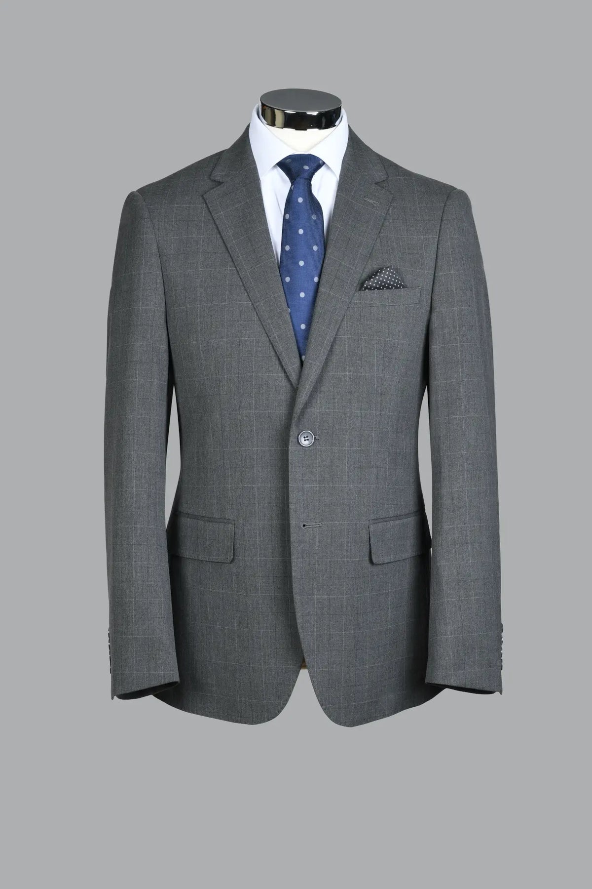 Traje Normal Fit 21890 Gris (211-32)