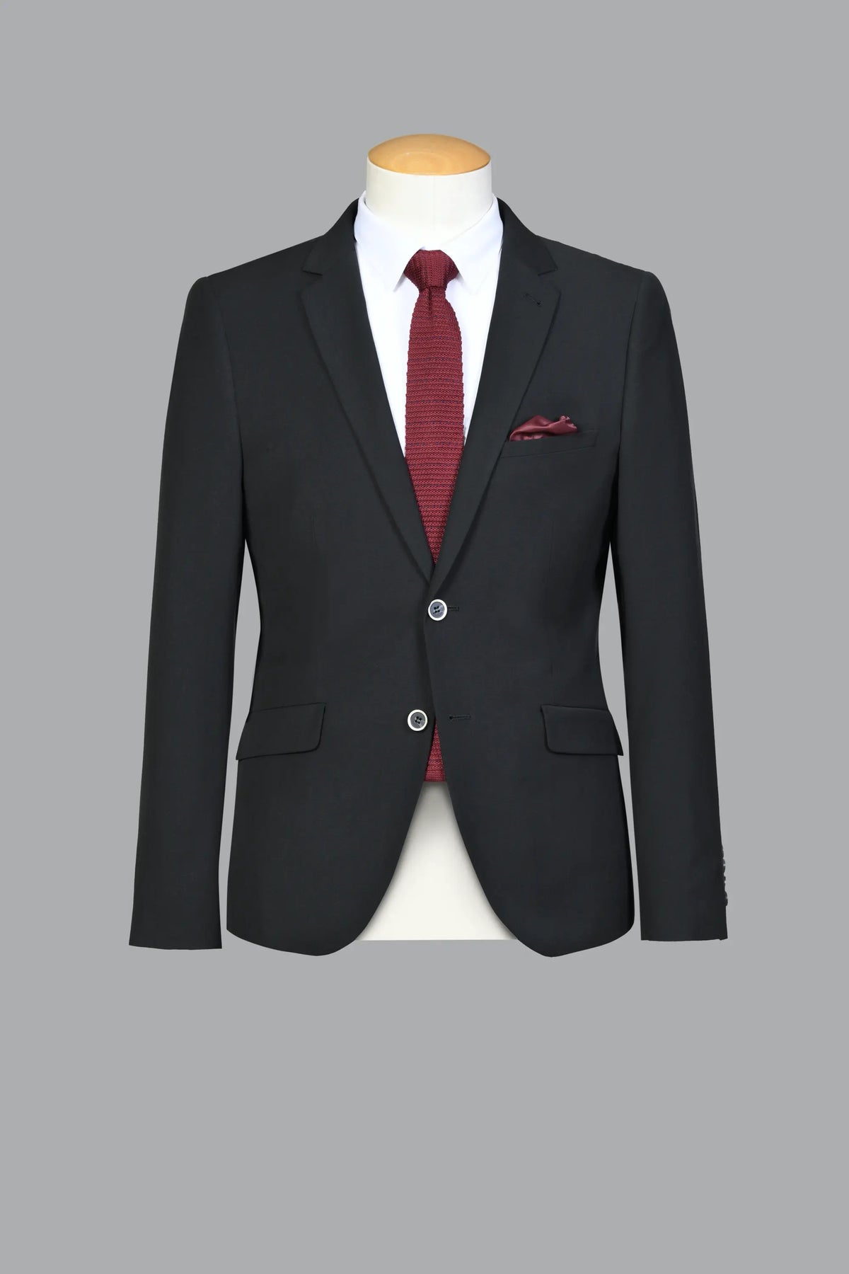 Traje Semi-Slim Fit Cadiz Negro (299-4)