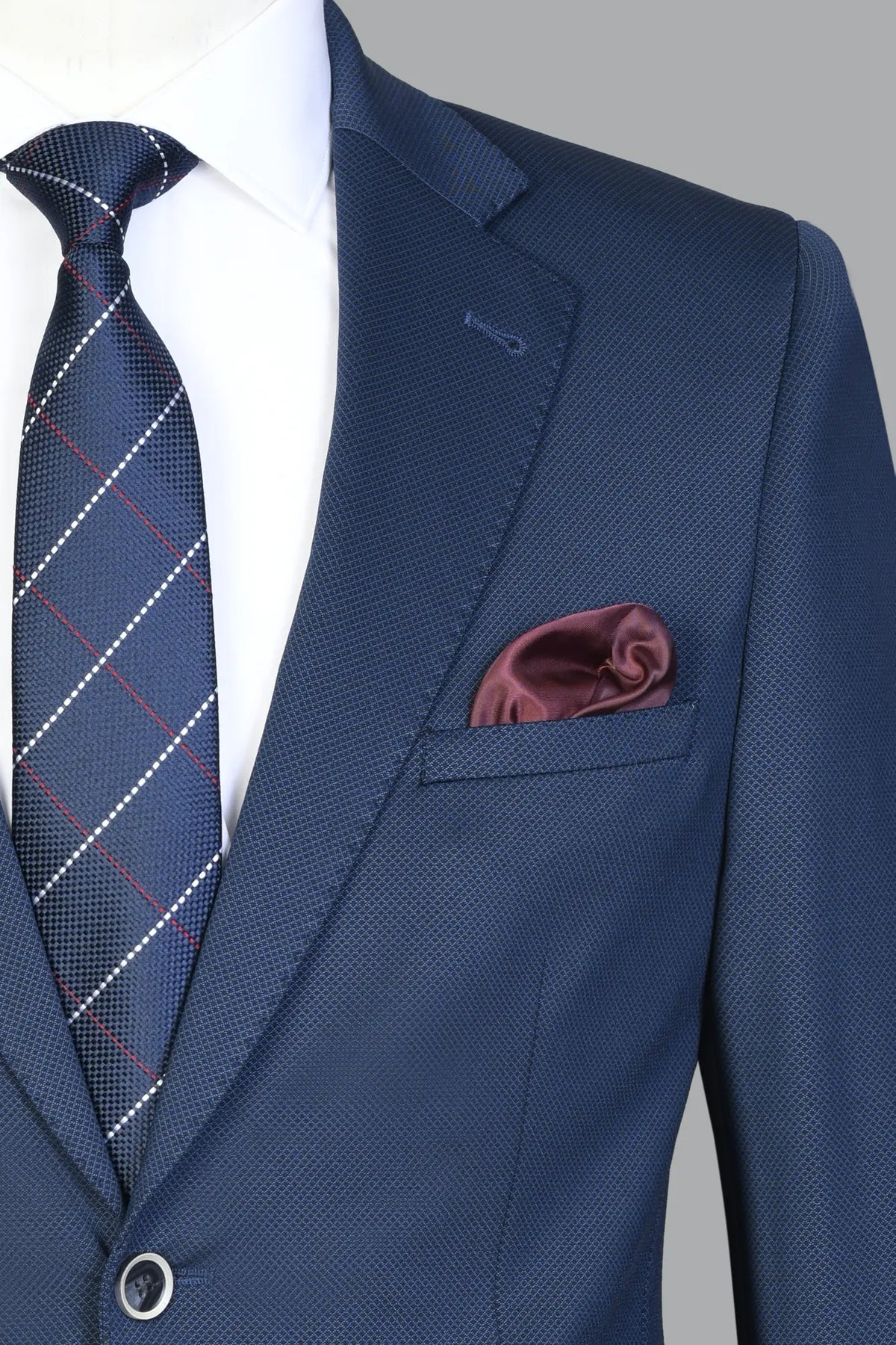 Traje Slim Fit Jerez Azul (207-2)