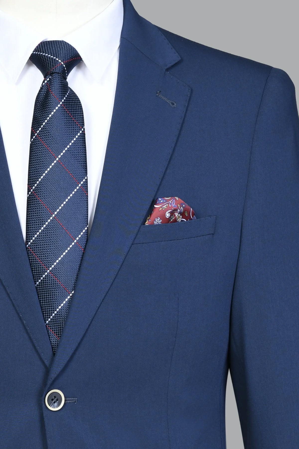Traje Slim Fit Jerez Azul (215-6)