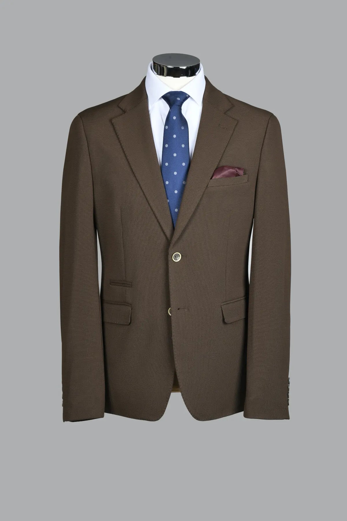 Traje Slim Fit Jerez Marron (224-20)