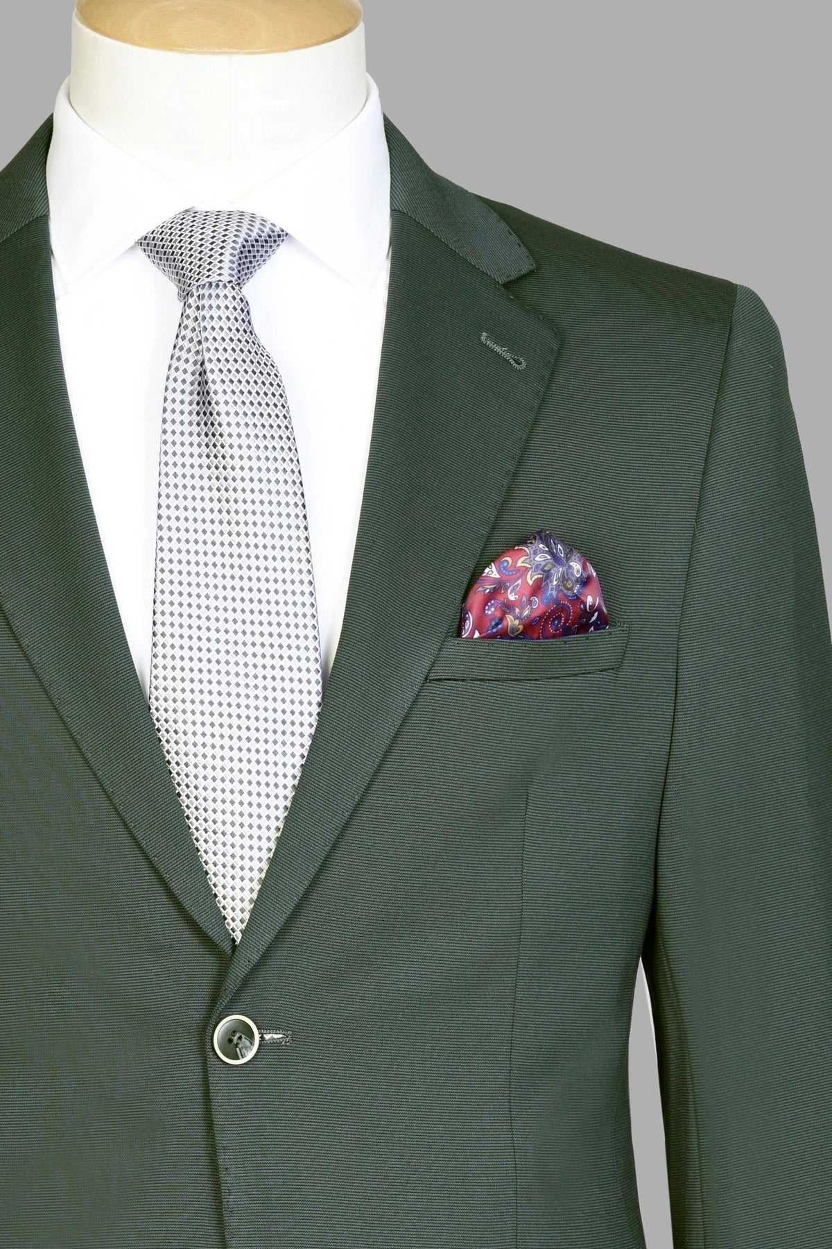 Traje Slim Fit Jerez Verde (225-10)