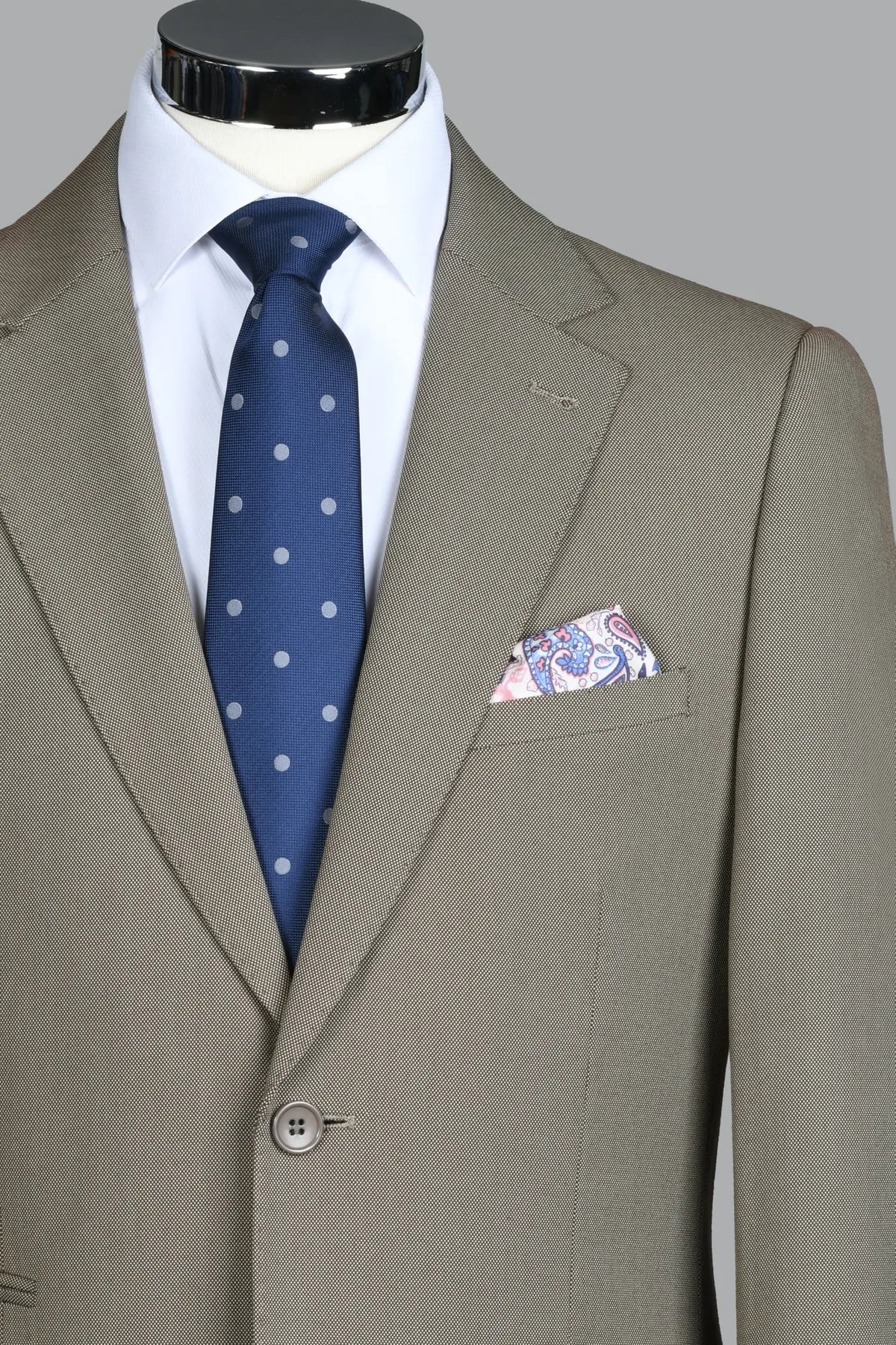 Traje Slim Fit Jerez Beige (238-24)