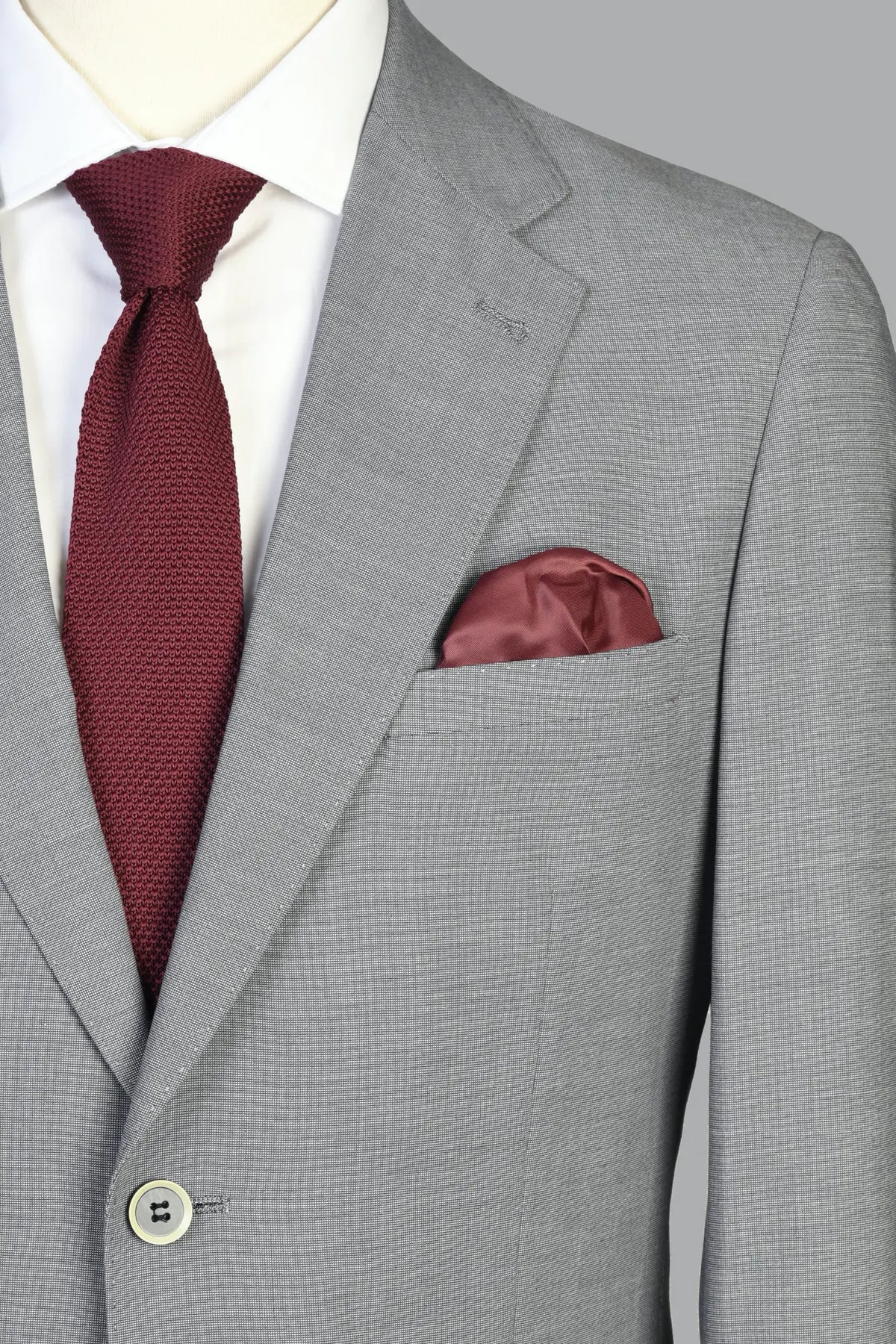Traje Slim Fit Jerez Gris (296-32)