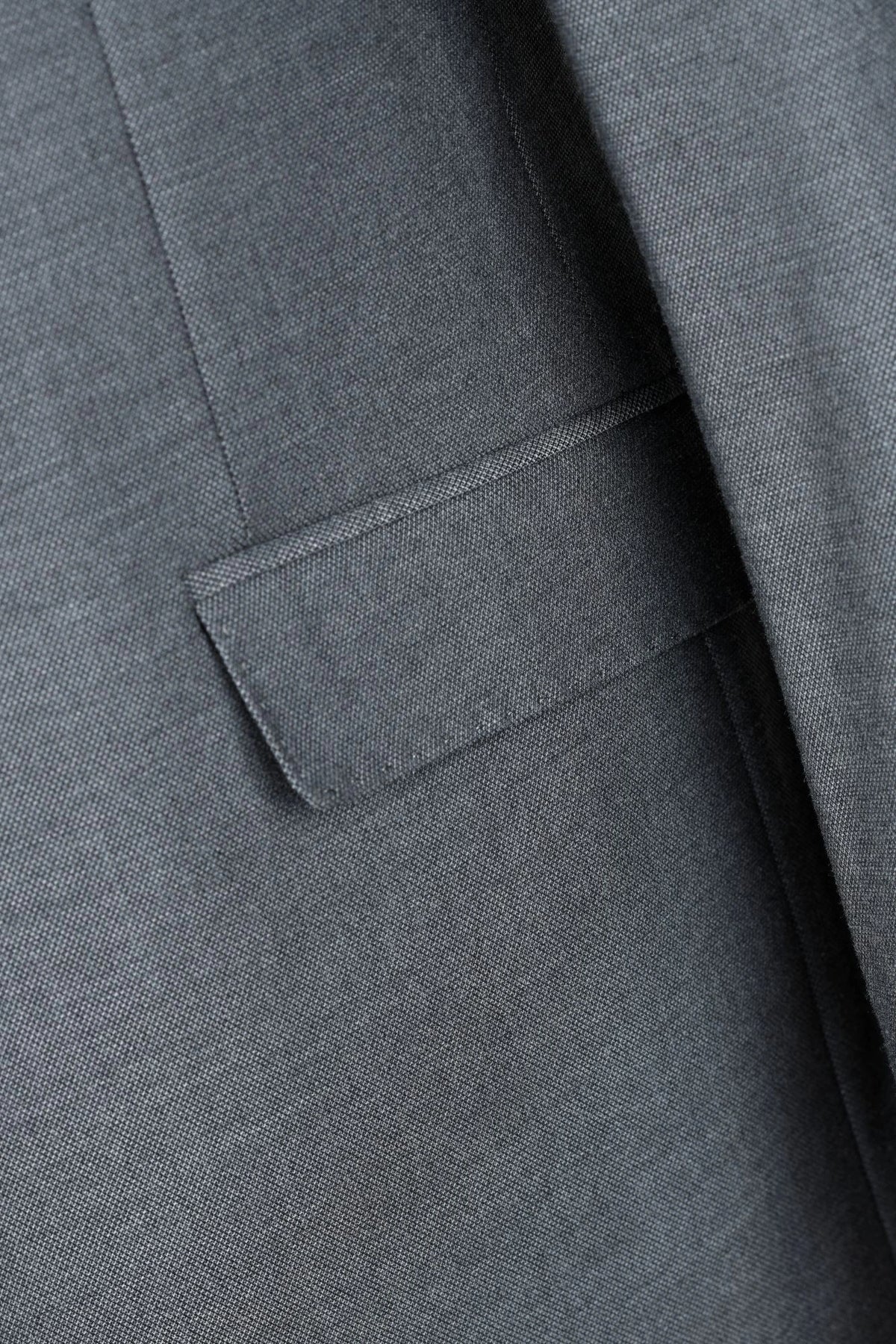 Traje Semi-Slim Fit Oxford Gris (221-30)