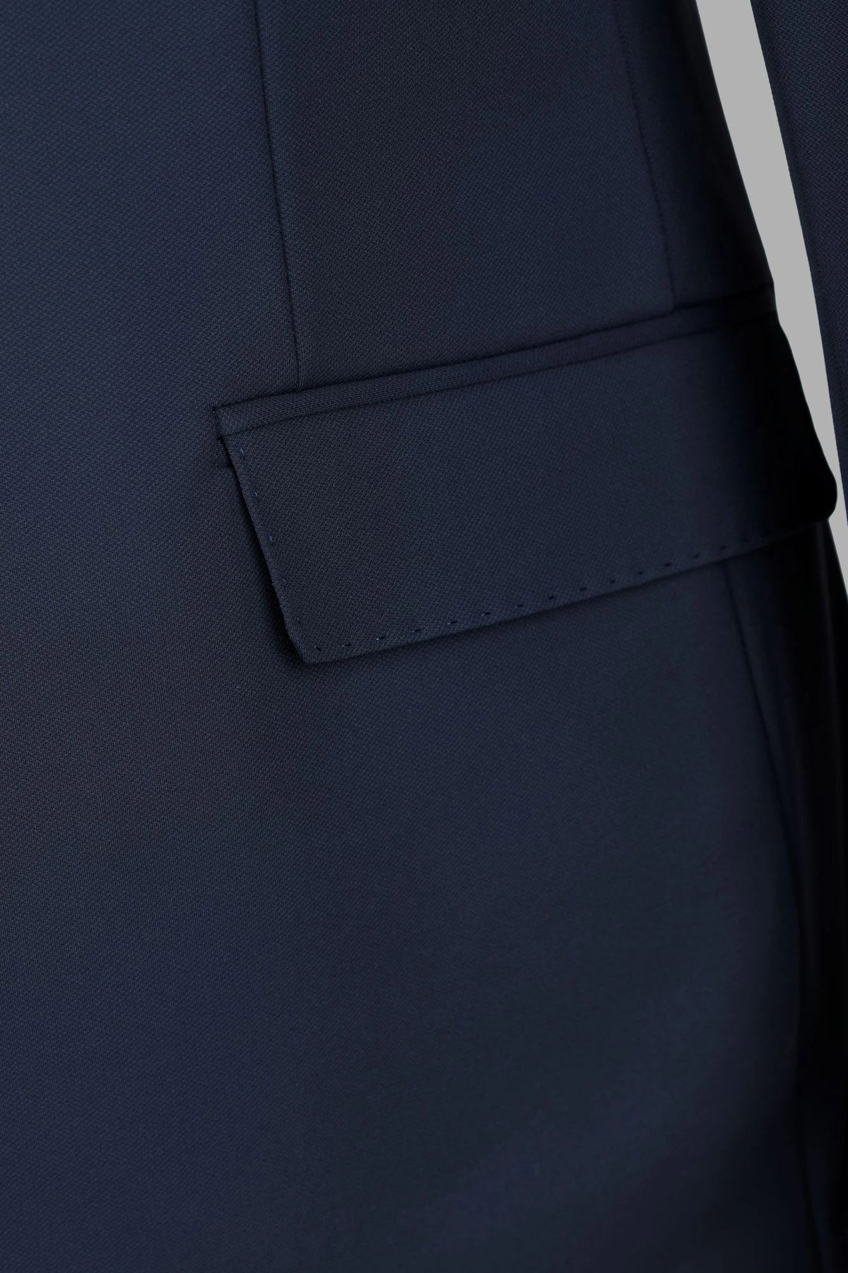 Traje Semi-Slim Fit Oxford Azul (228-2)