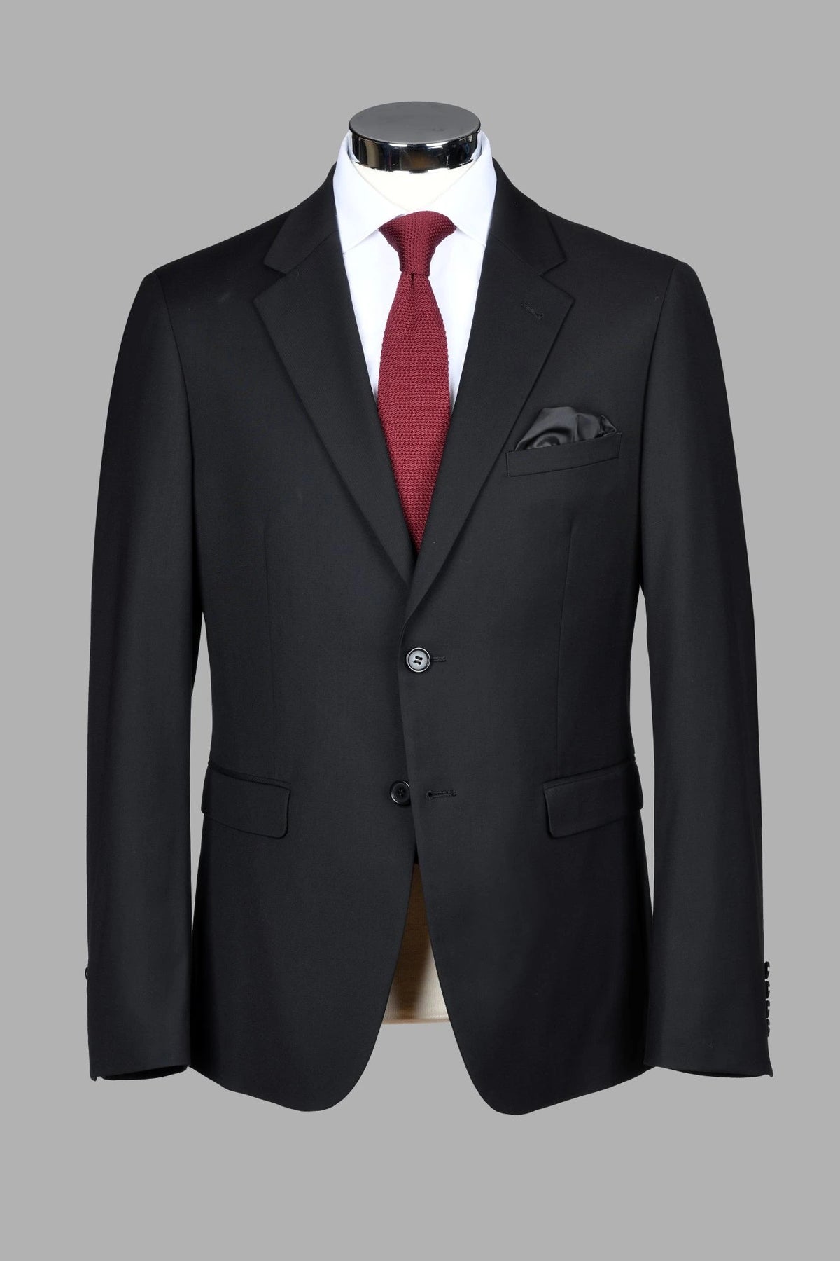 Traje Semi-Slim Fit Paris Negro (290-4)