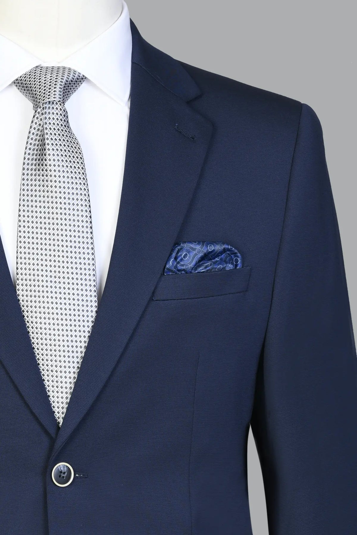 Traje Semi-Slim Fit Pireo Azul (225-2)
