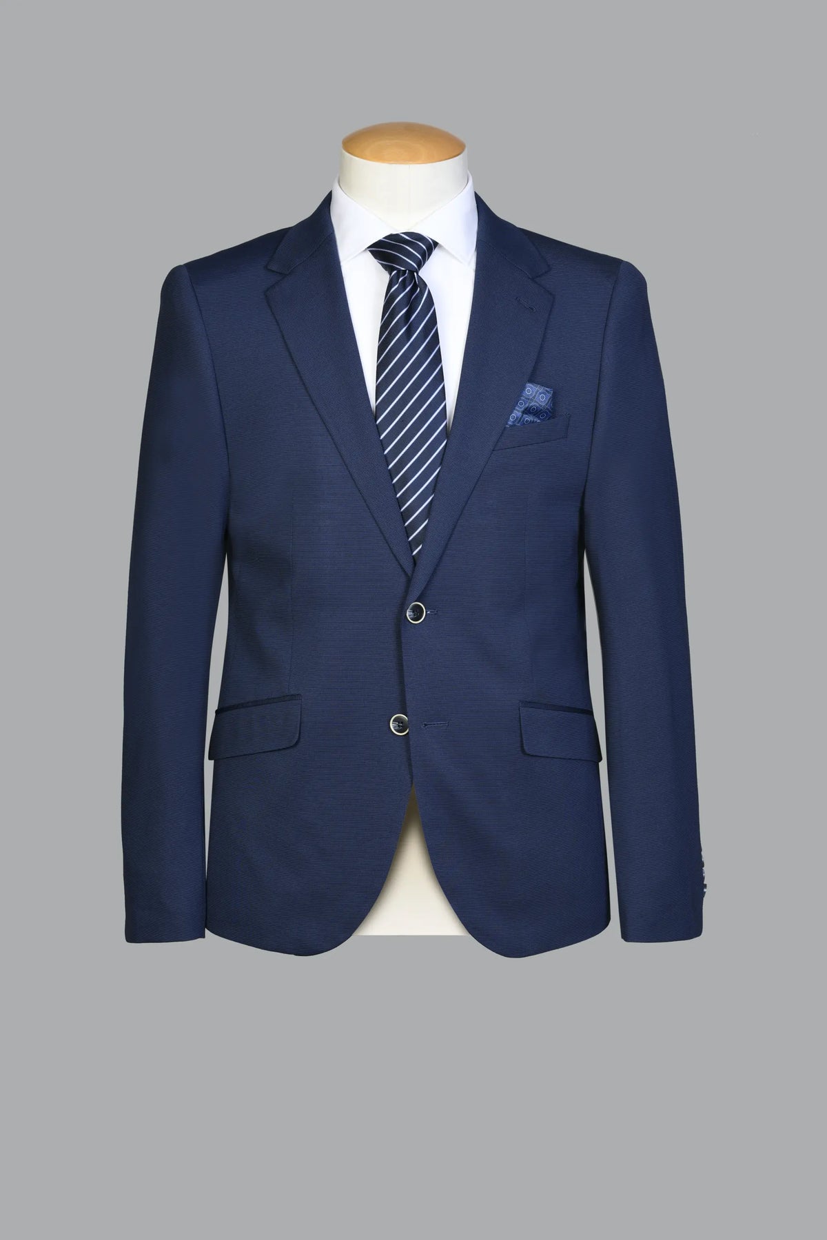 Traje Semi-Slim Fit Pireo Azul (225-8)