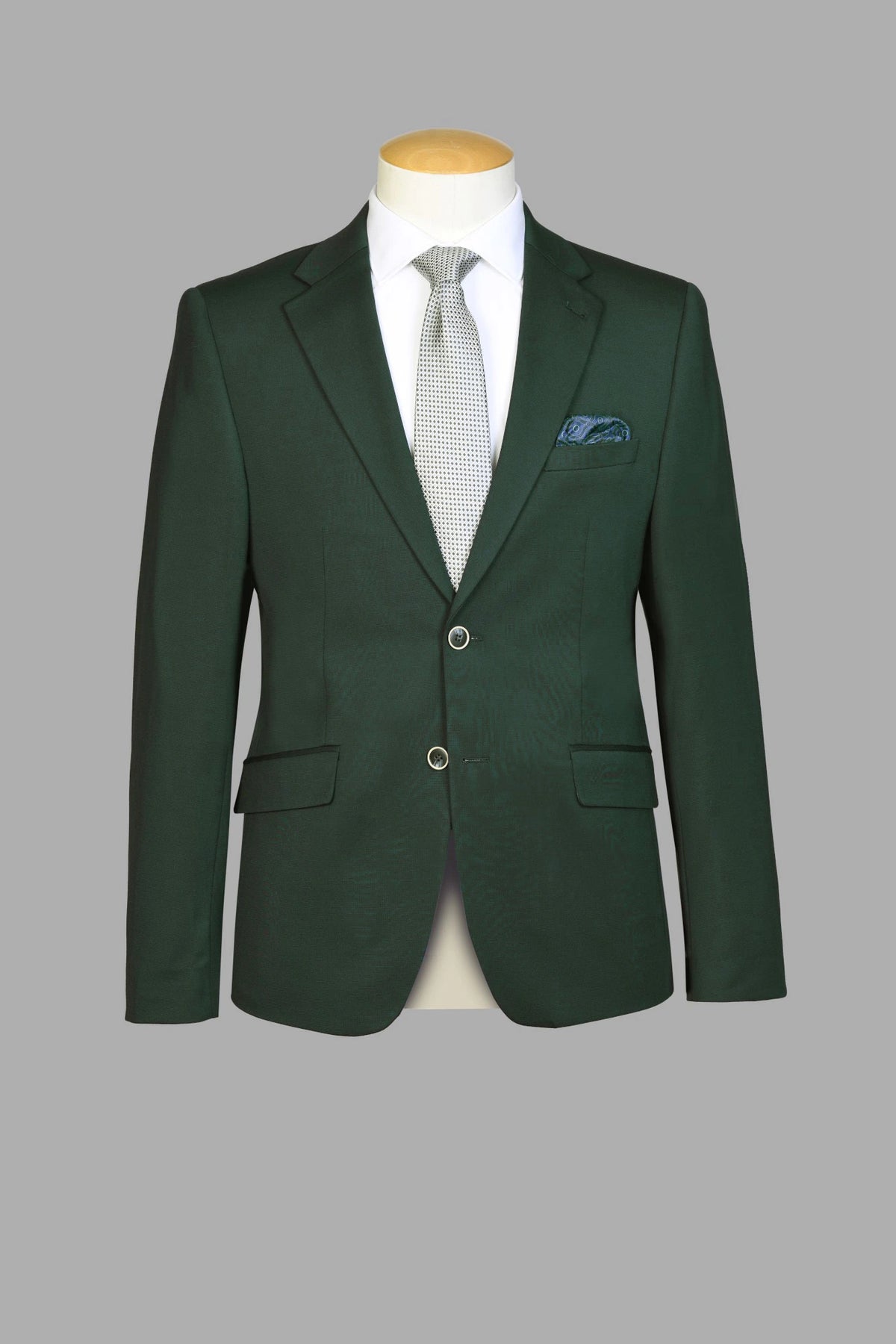 Traje Semi-Slim Fit Pireo Verde (225-10)