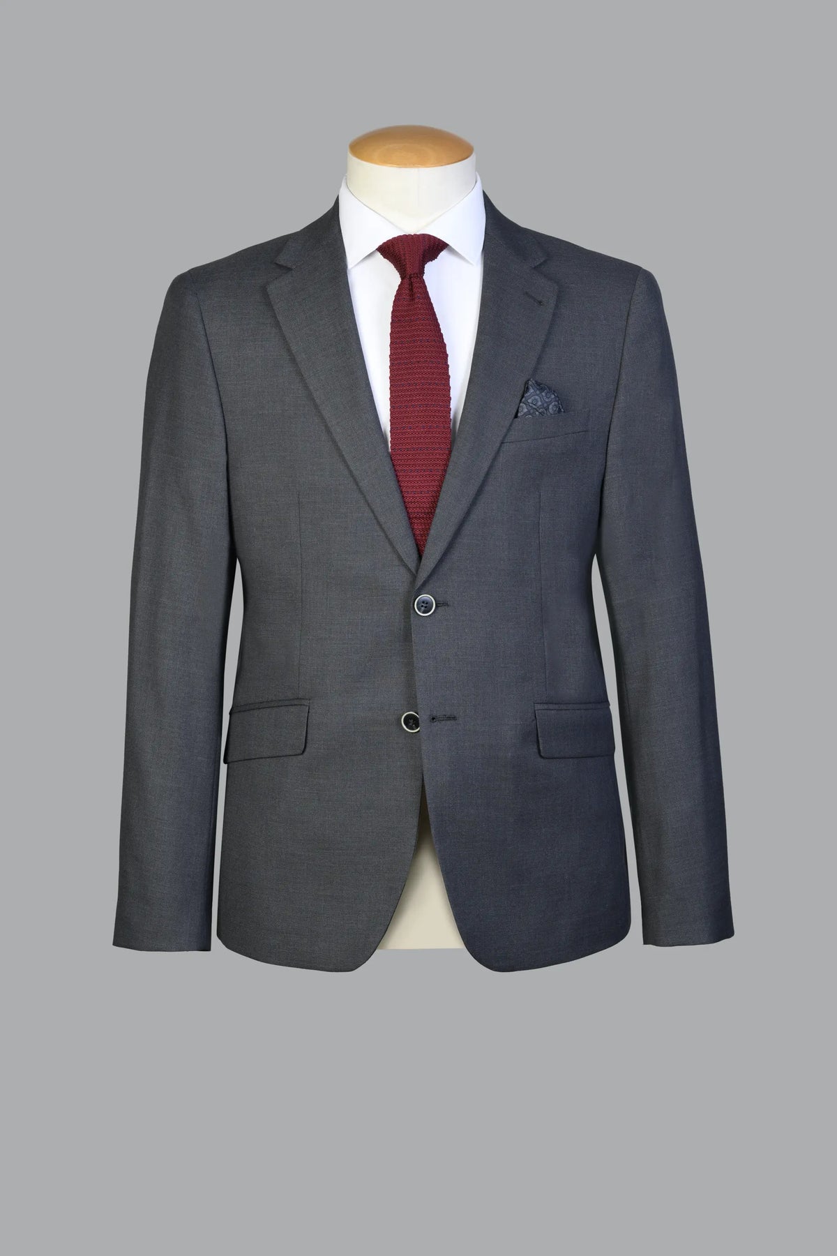 Traje Semi-Slim Fit Pireo Gris (297-30)