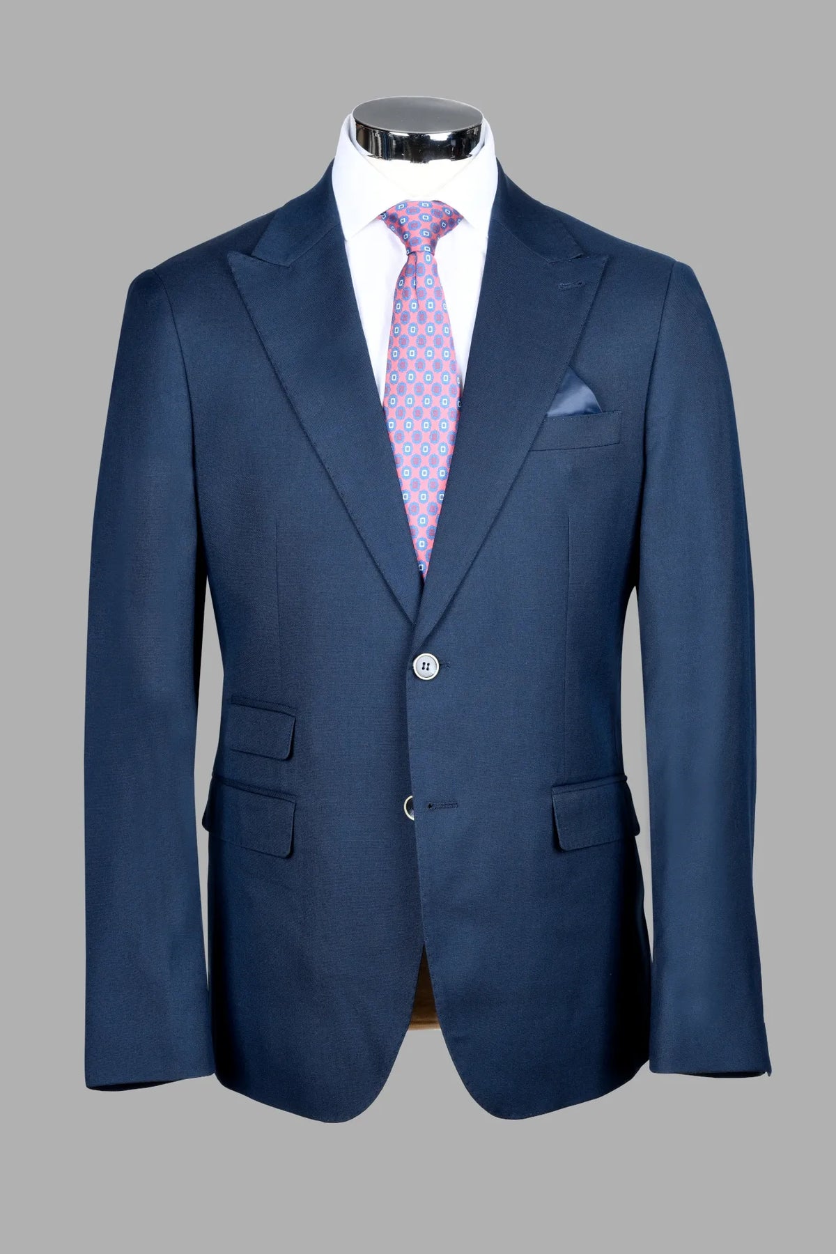 Traje Semi-Slim Fit Pitti Azul (297-2)