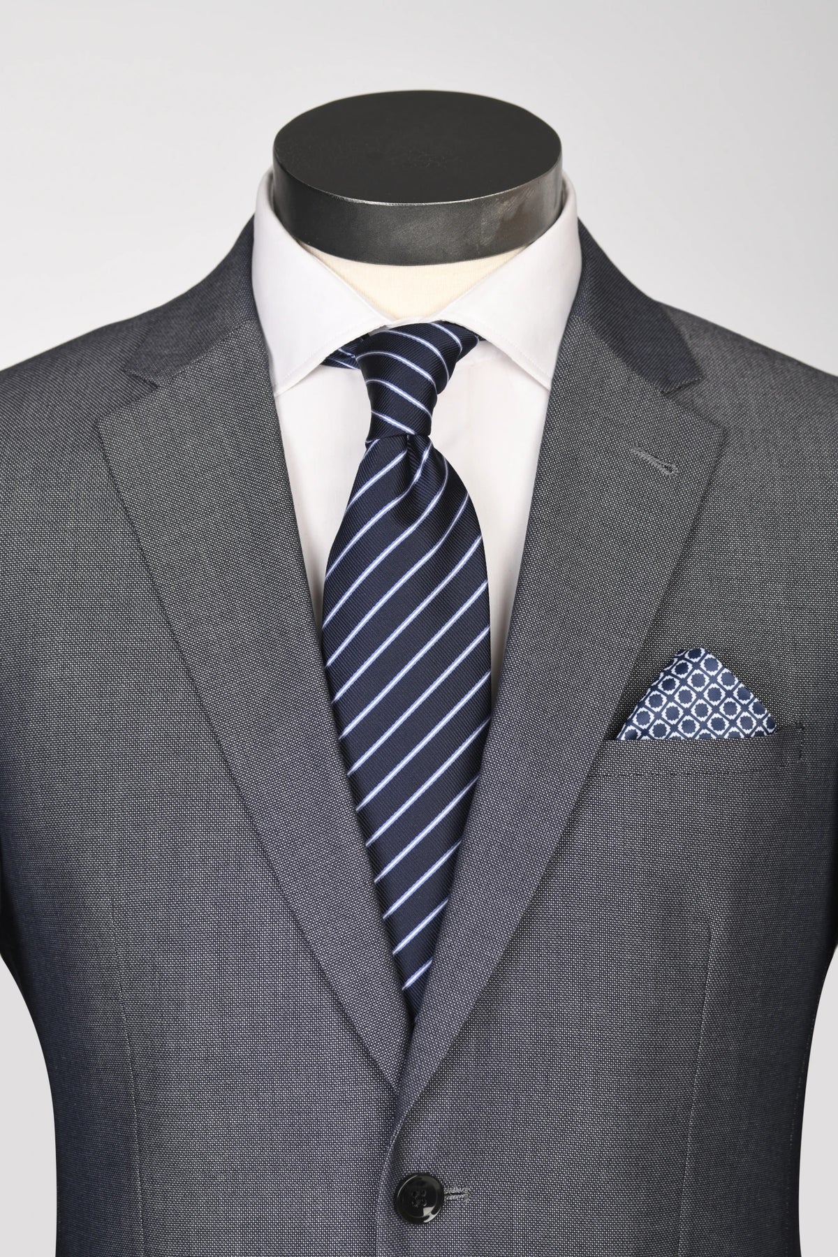 Traje Tallas Especiales 20890+ Gris (298-34)