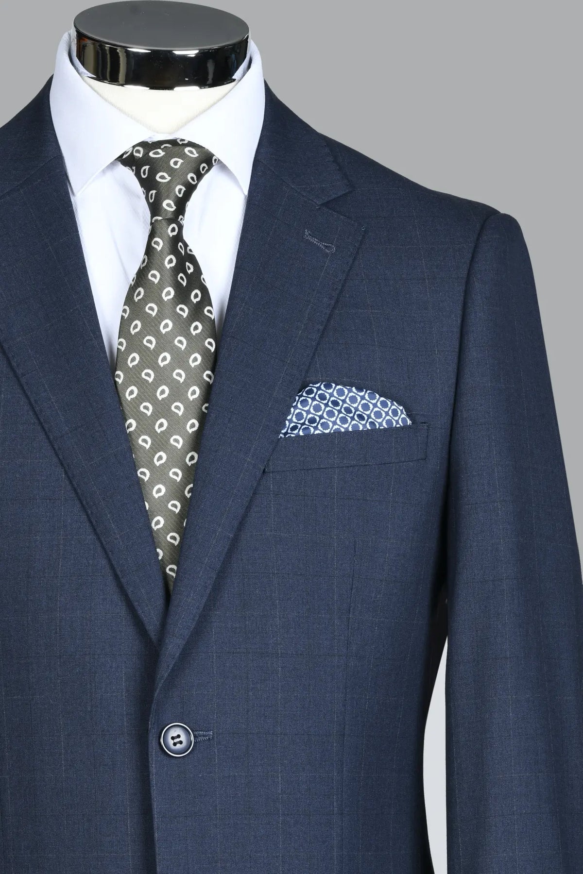 Traje Normal Fit 21890 Azul (211-2)