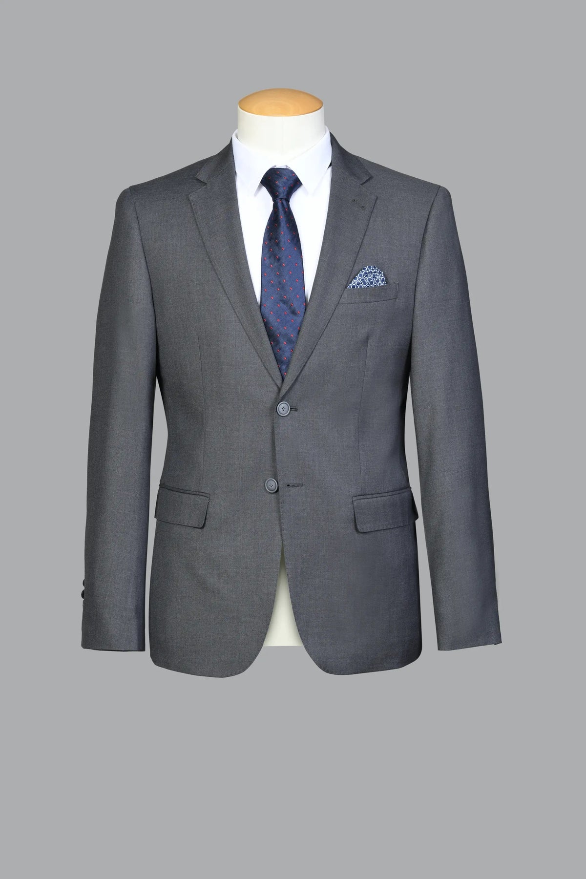 Traje Normal Fit 21890 Gris (297-30)