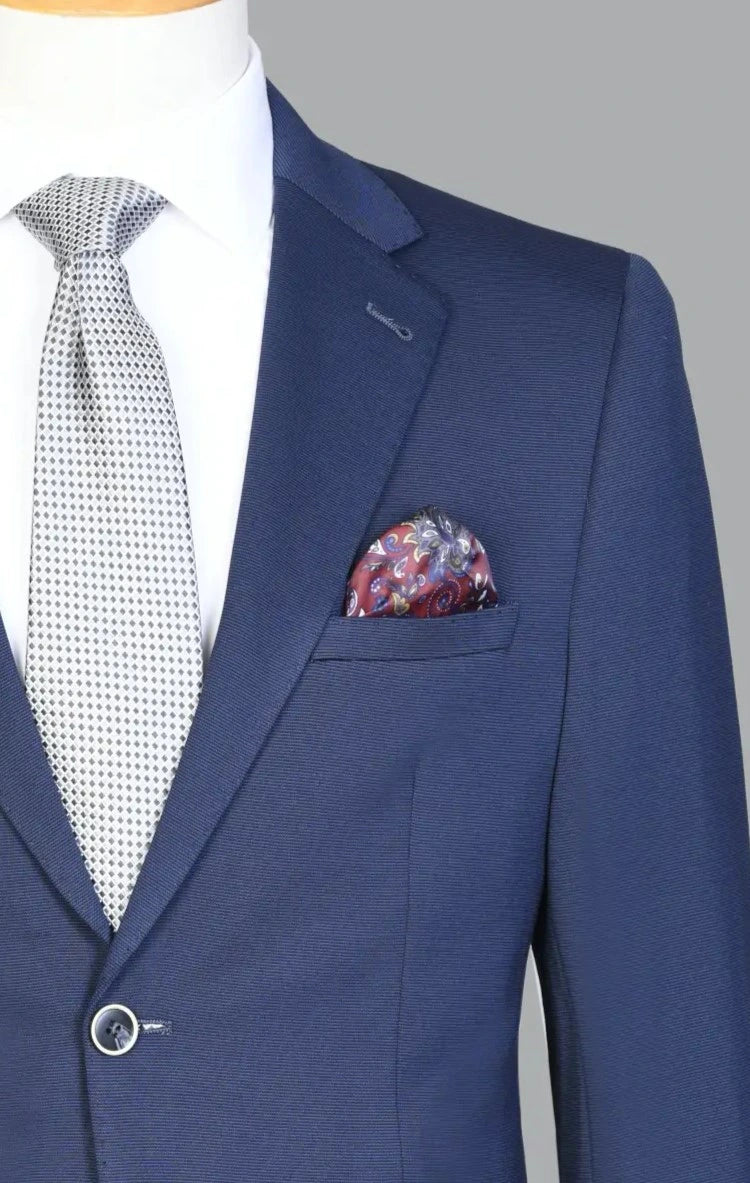 Traje Slim Fit Jerez Azul (225-8)