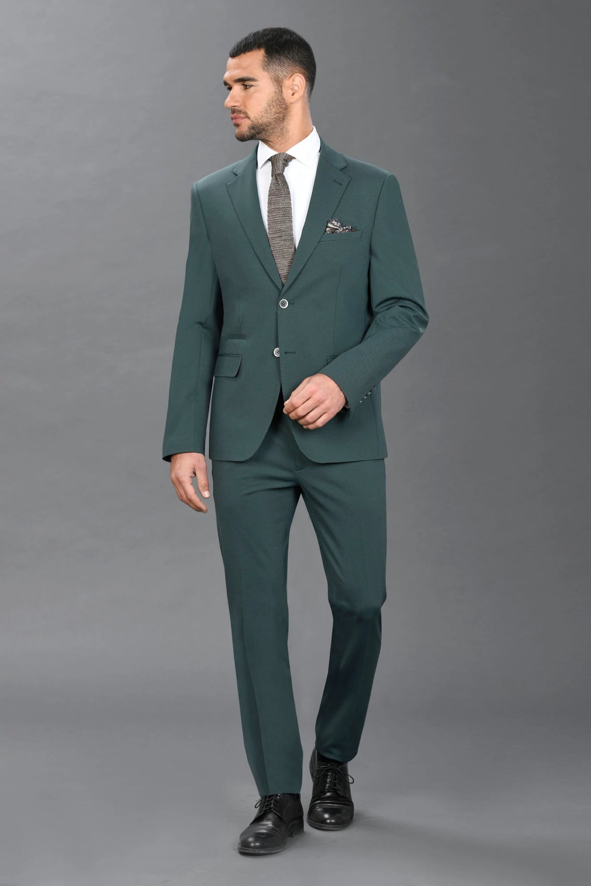 Traje Slim Fit Jerez Verde (249-10)