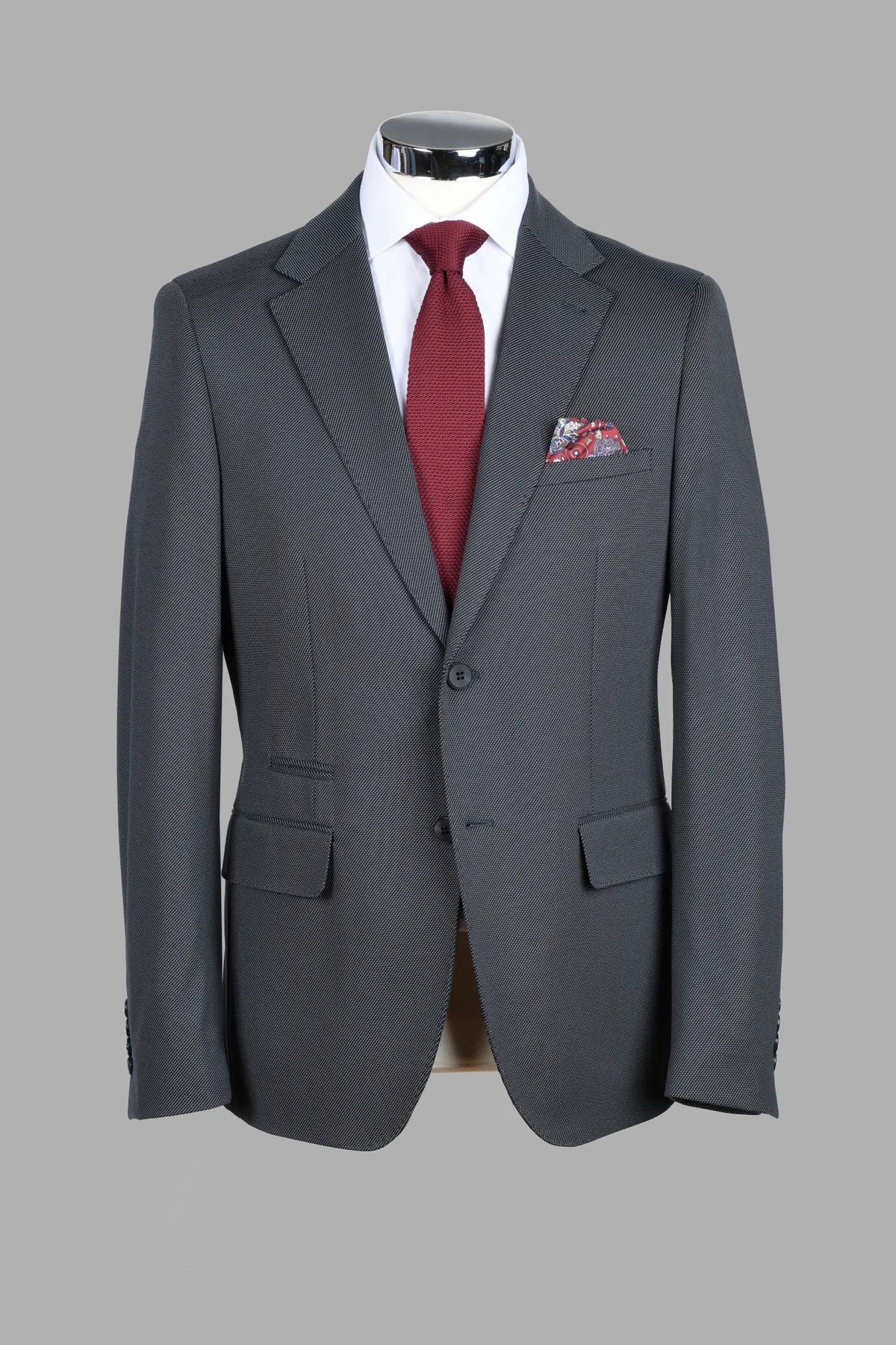 Traje Slim Fit Jerez Gris (249-30)