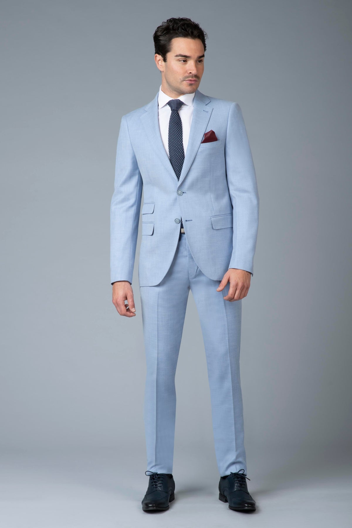 Traje Slim Fit Jerez Azul (297-68)