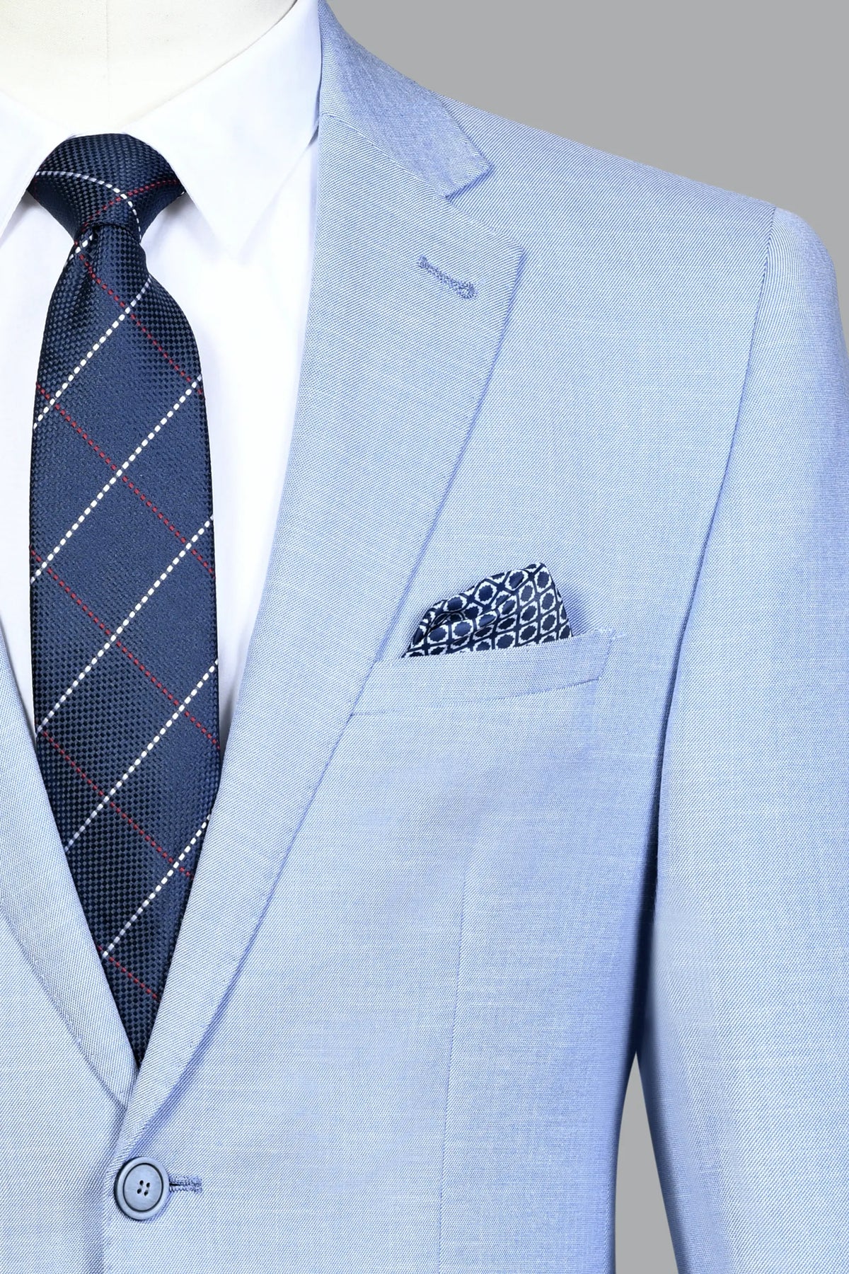 Traje Slim Fit Jerez Azul (297-68)