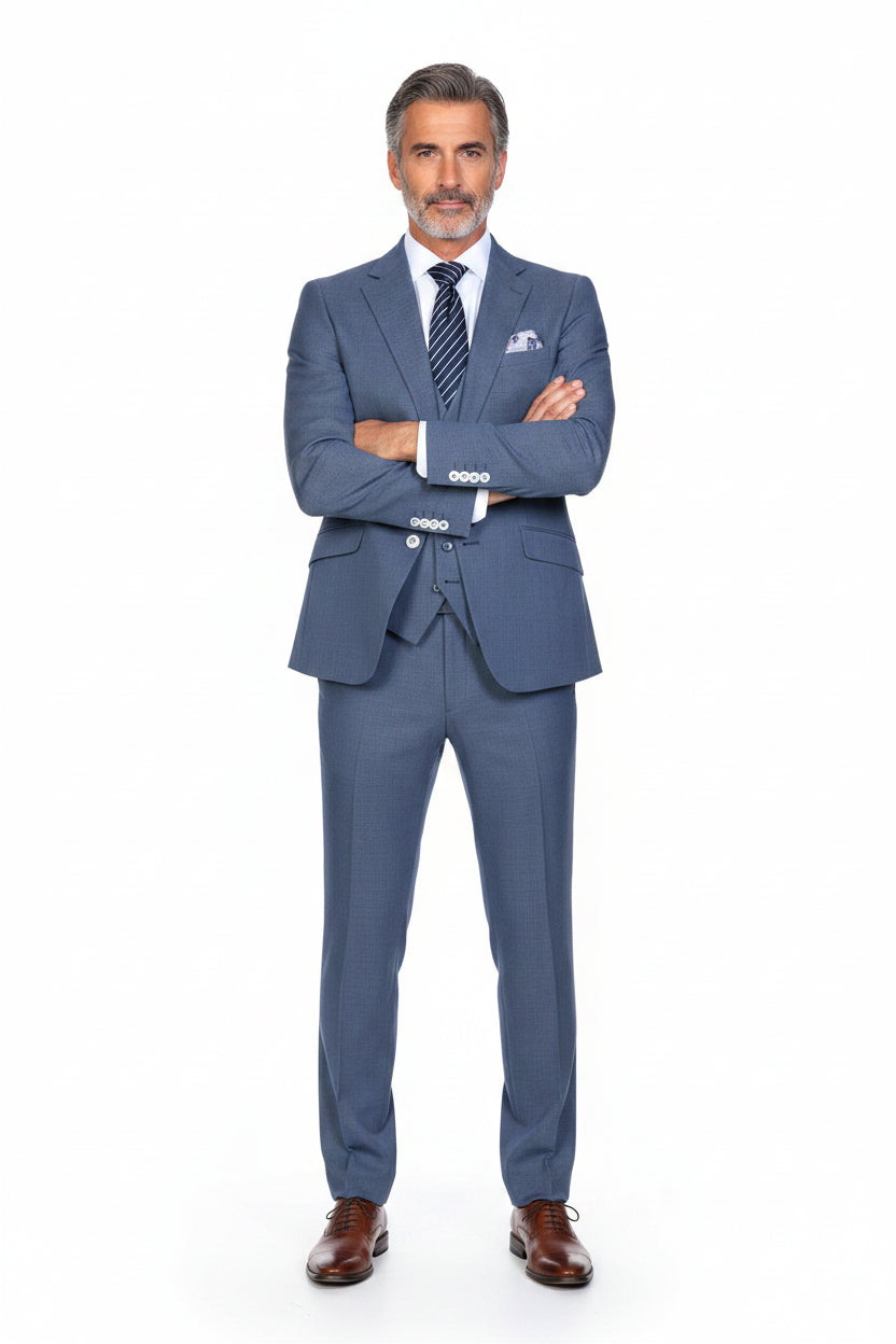 Traje Rustico Azul
