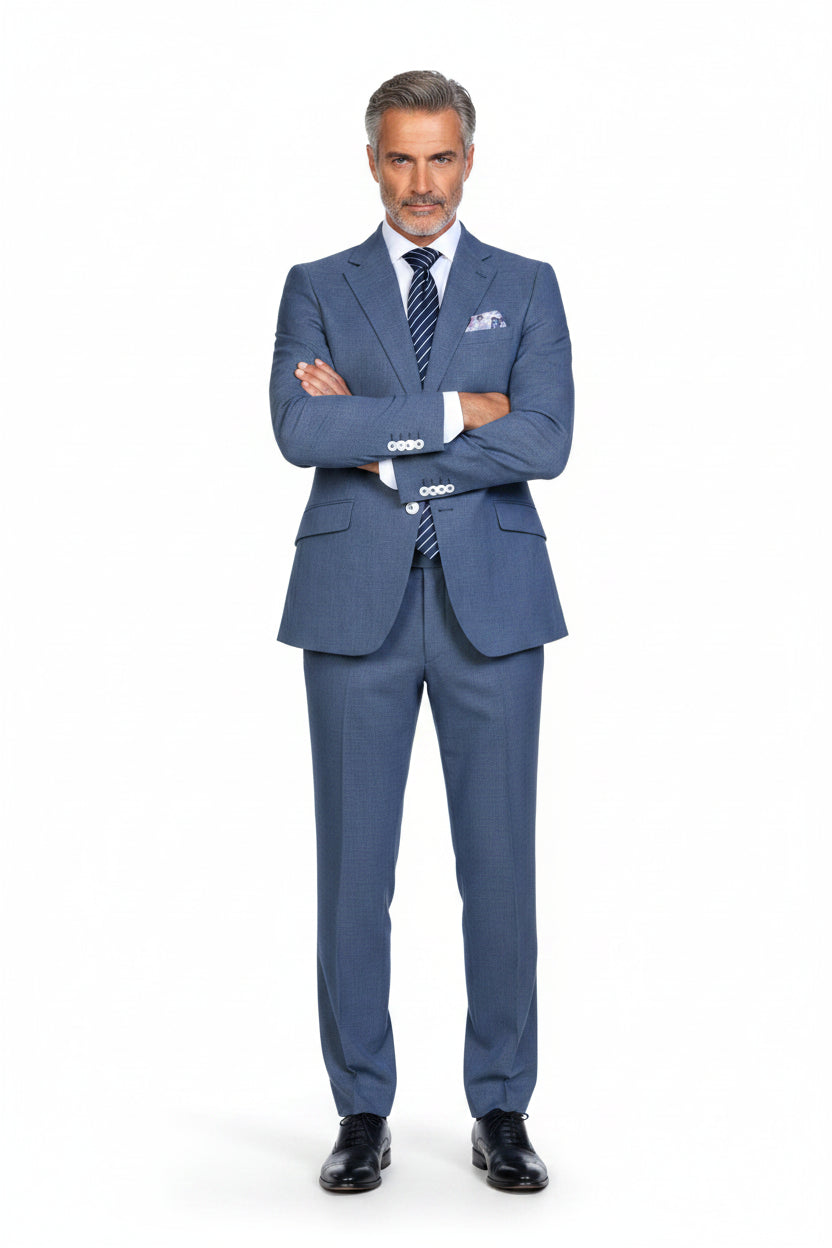 Traje Rustico Azul