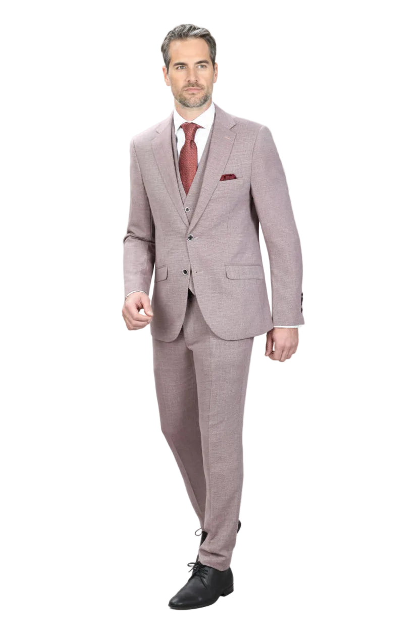Traje Rustico Granate