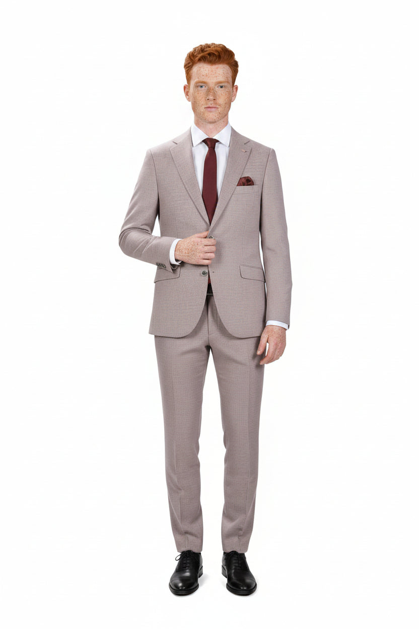 Traje Rustico Granate