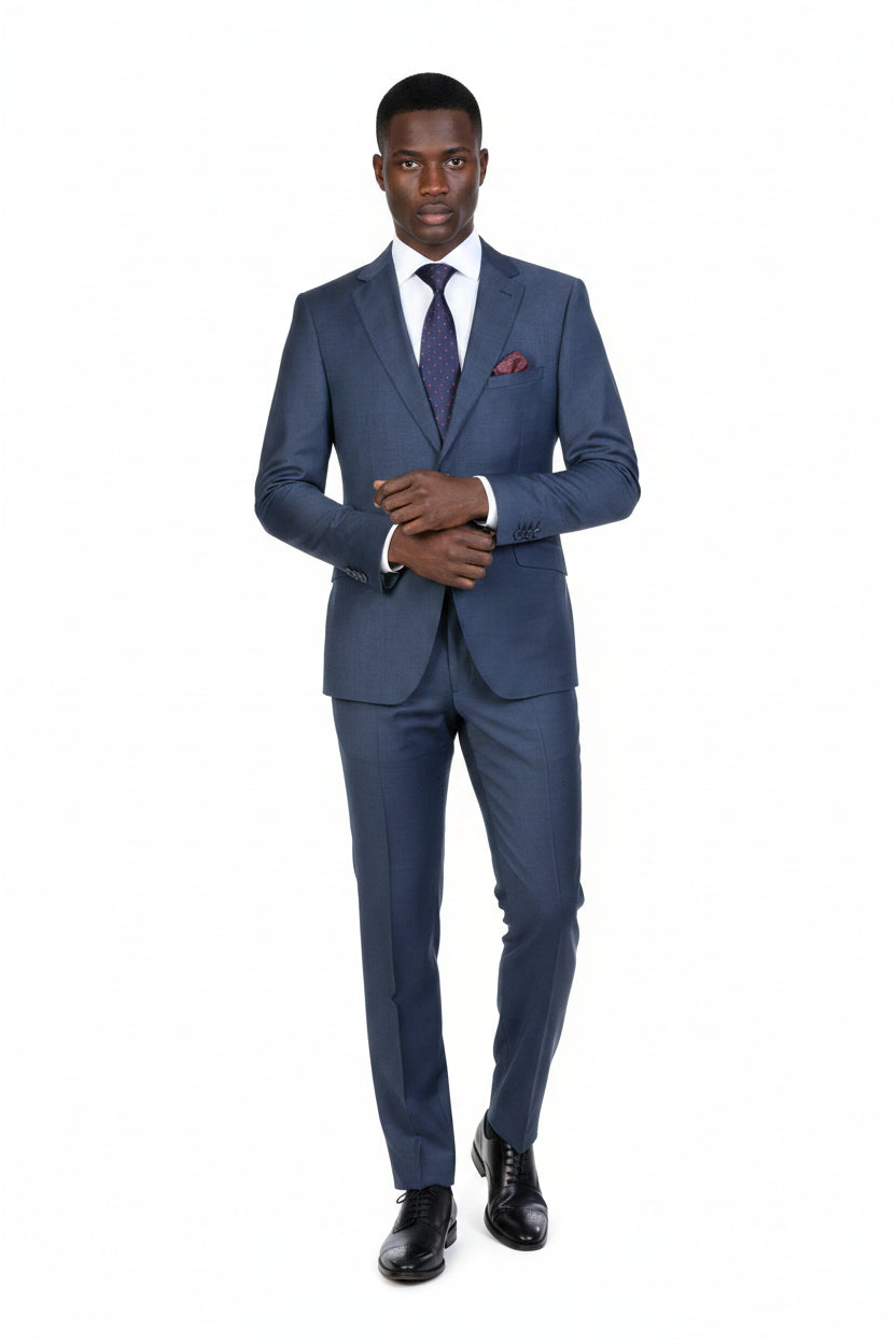 Traje Lana Azul