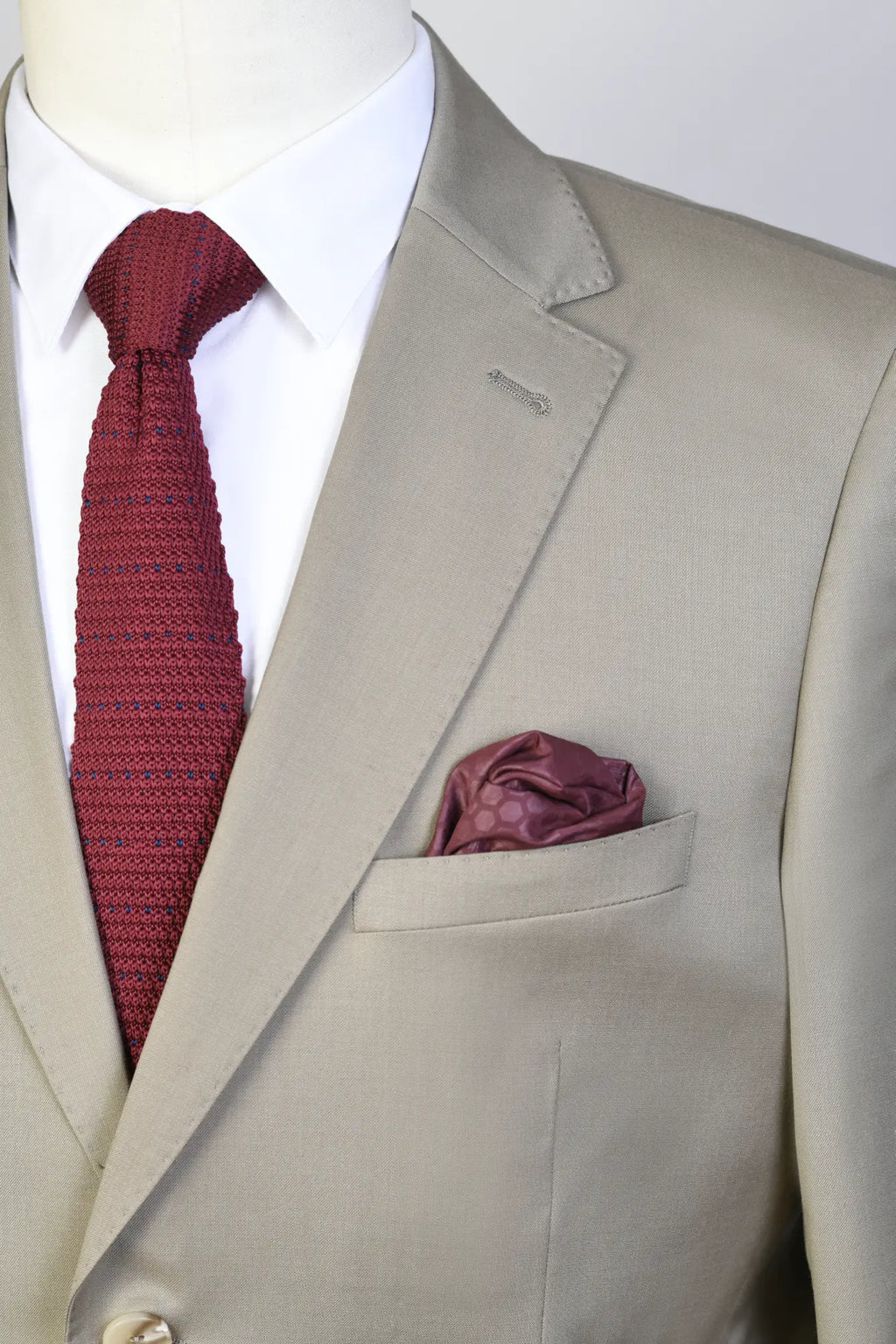 Traje Lana Beige