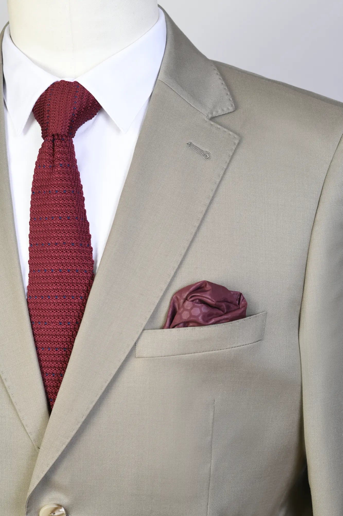 Traje Lana Beige