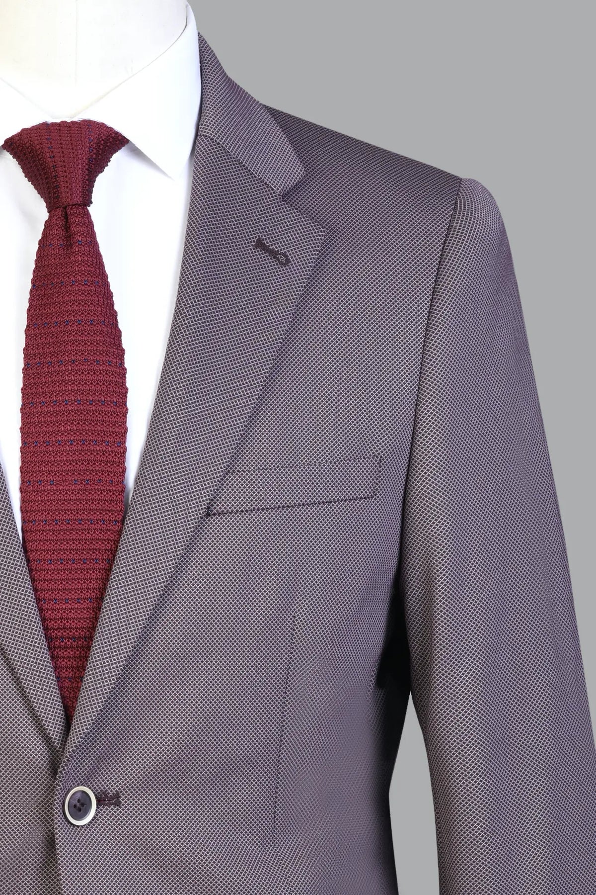Traje Semi-Slim Fit Pireo Granate (207-50)