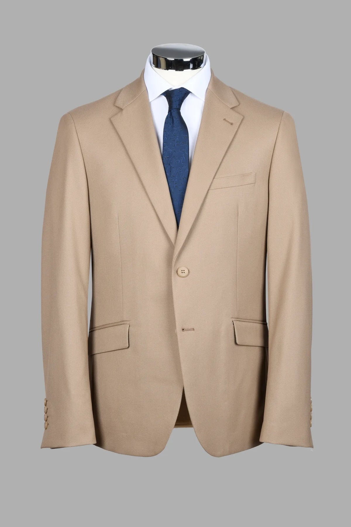 Traje Semi-Slim Fit Pireo Beige (230-24)