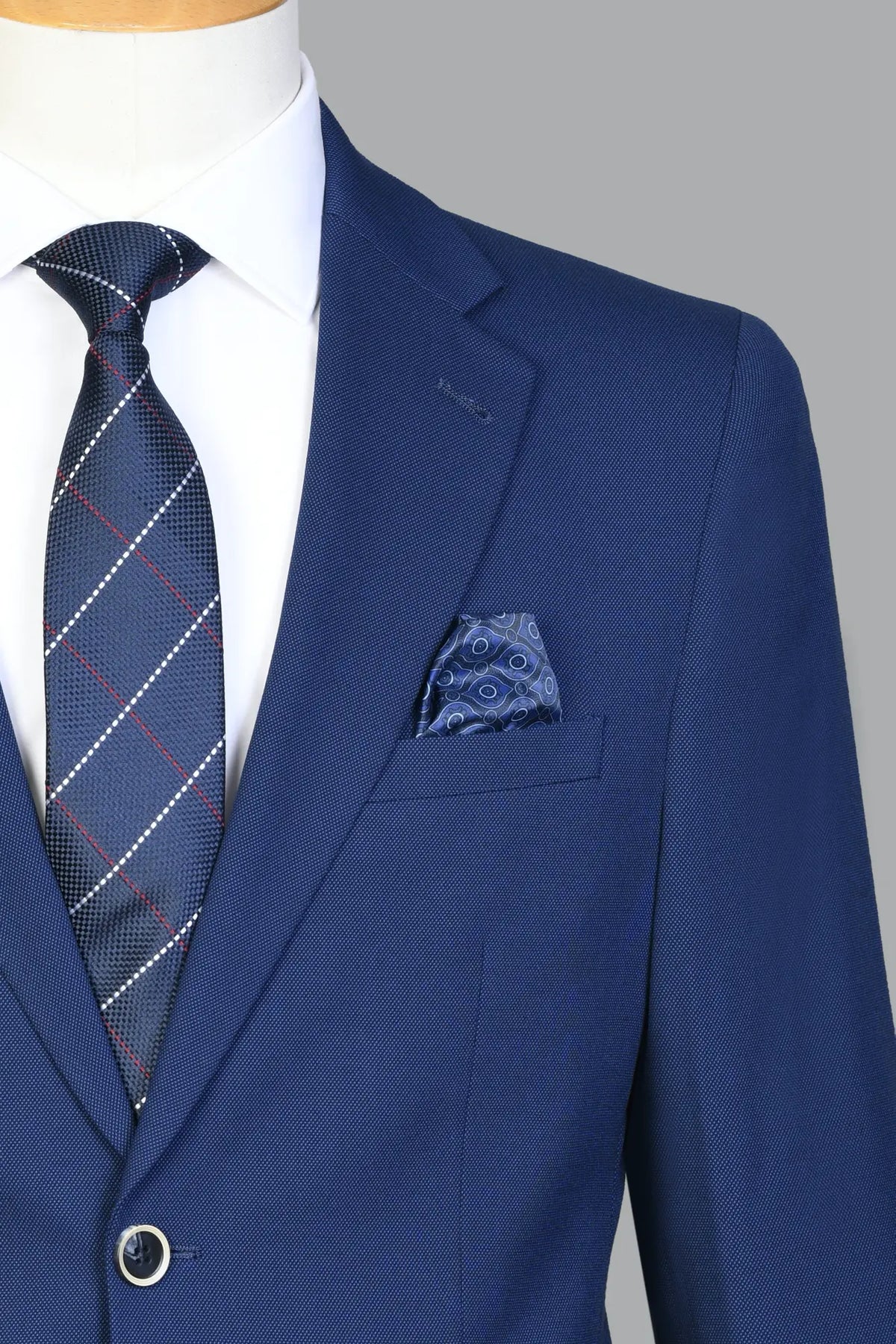 Traje Semi-Slim Fit Pireo Azul (238-2)