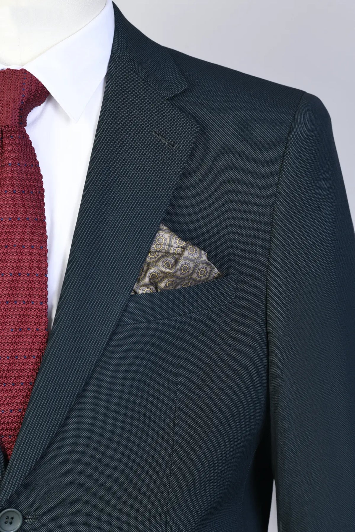 Traje Semi-Slim Fit Pireo Verde (238-12)
