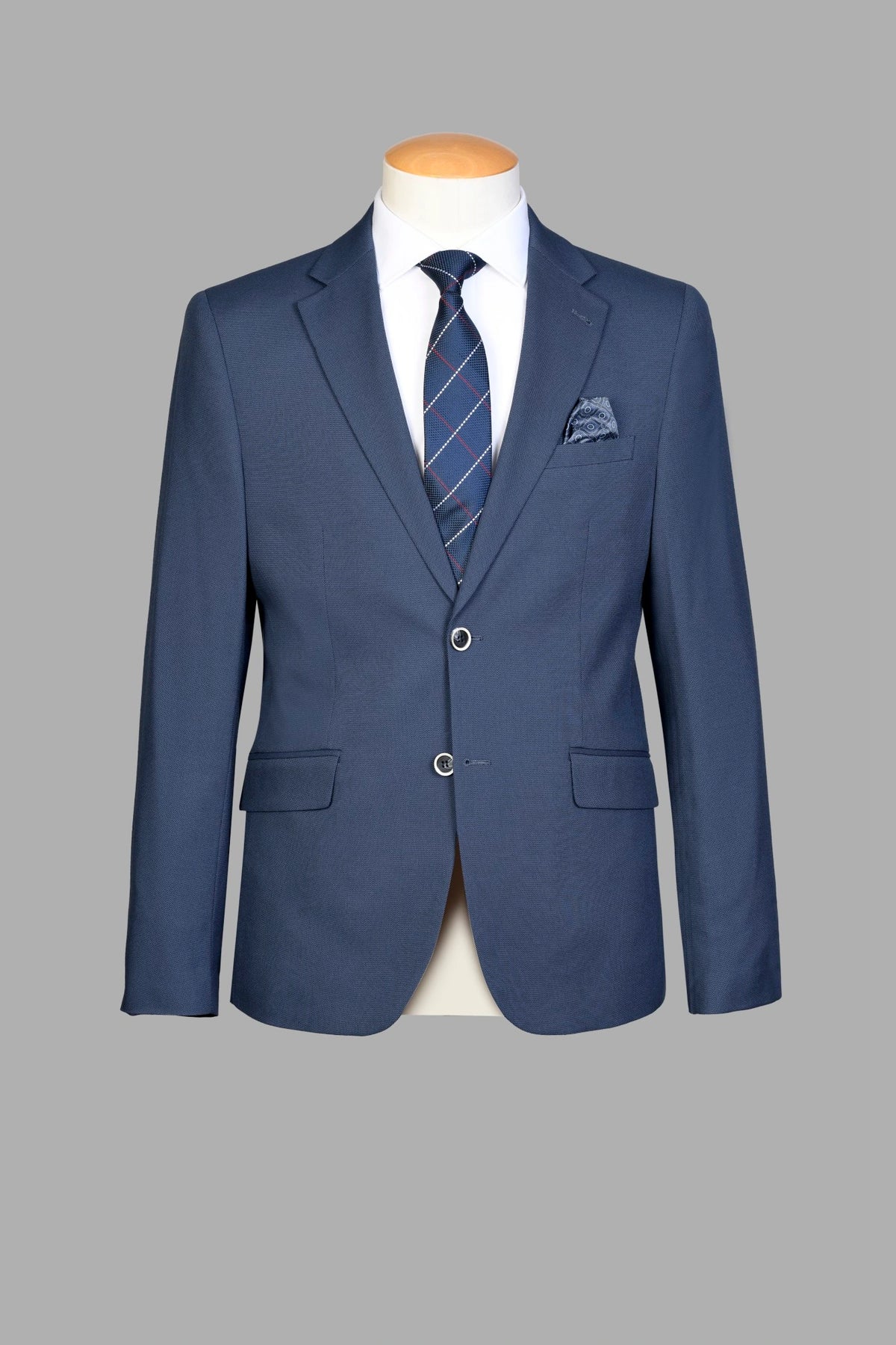 Traje Semi-Slim Fit Pireo Gris (238-32)
