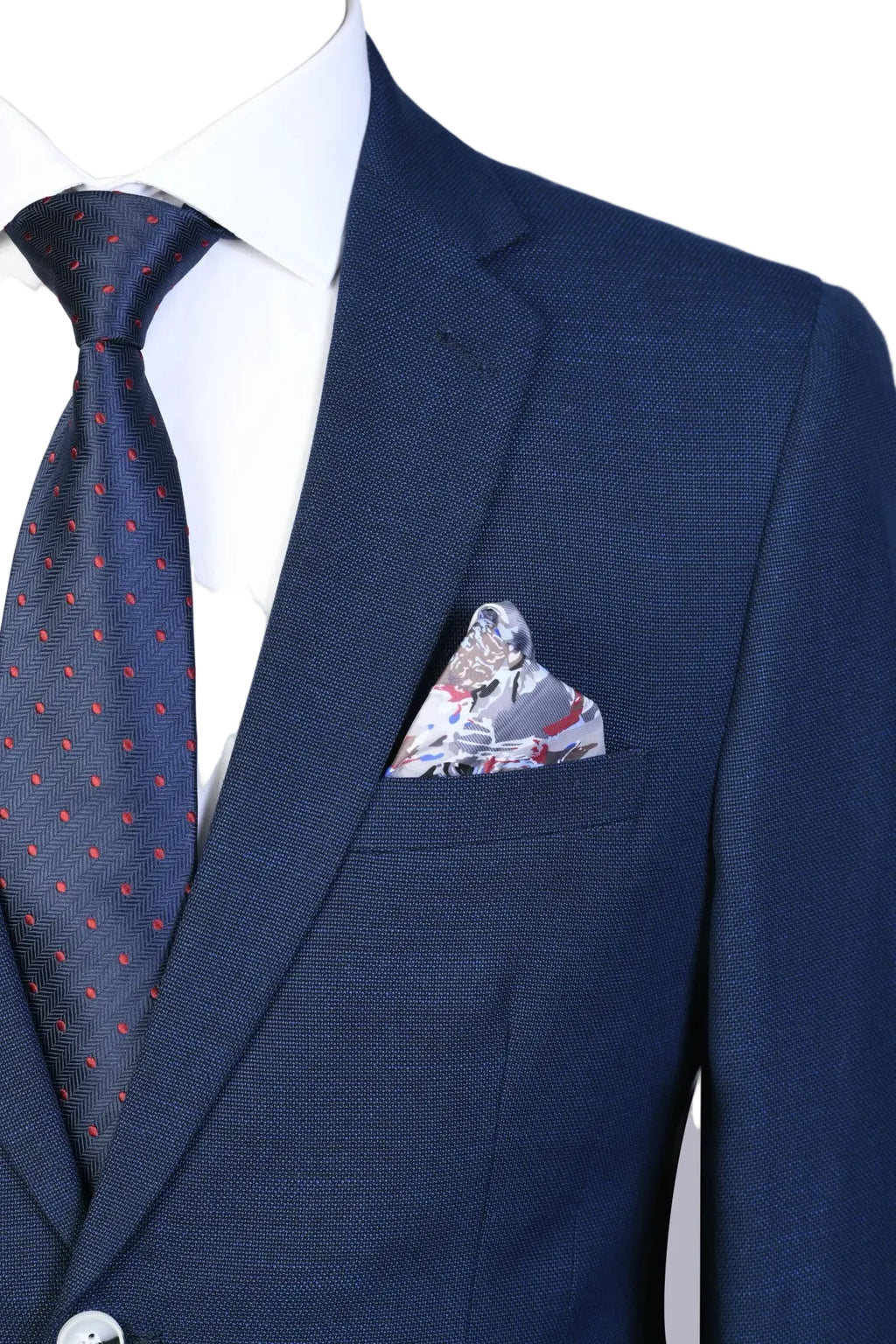 Traje Rustico Azul Marino
