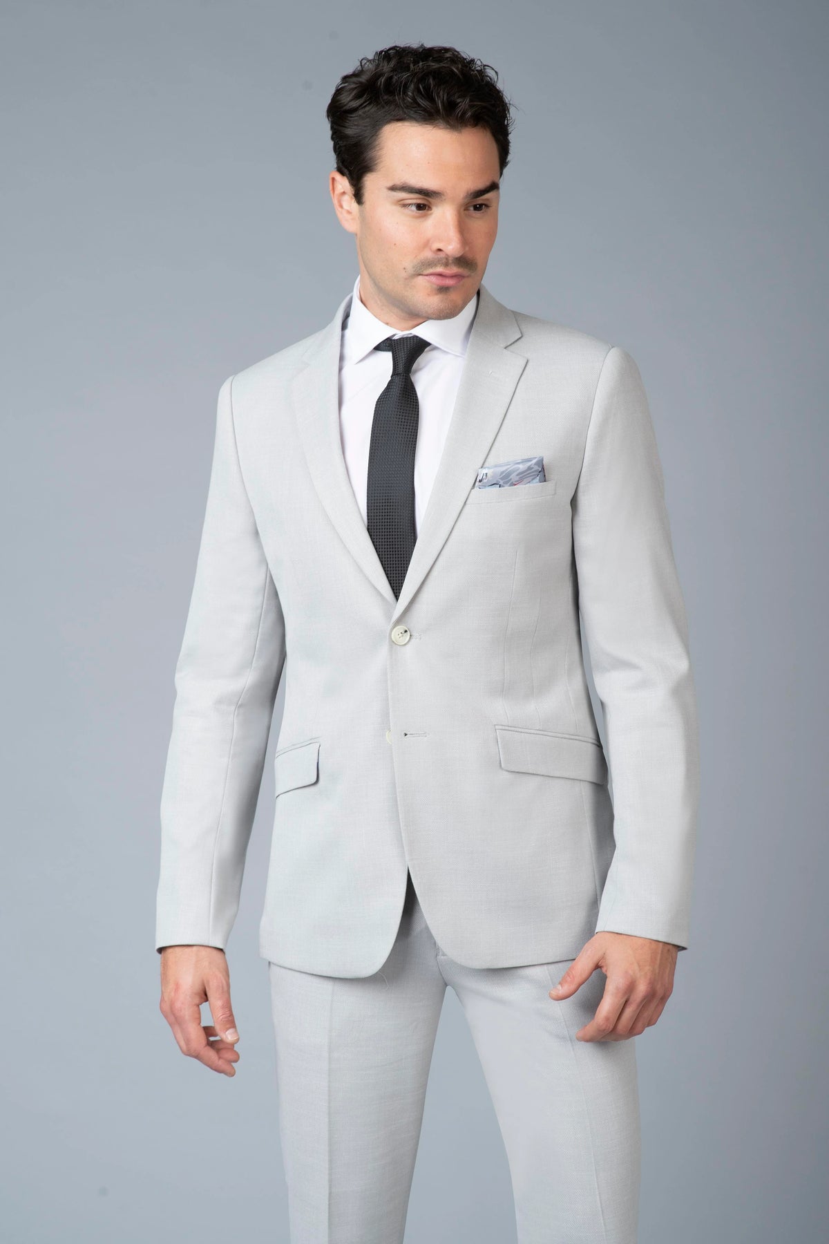 Traje Semi-Slim Fit Pireo Gris (243-36)