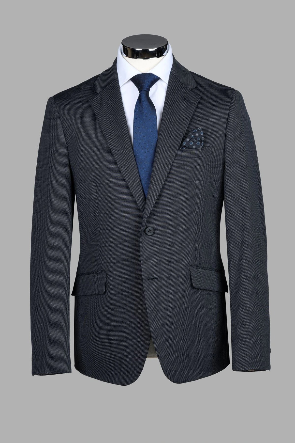 Traje Semi-Slim Fit Pireo Gris (249-30)