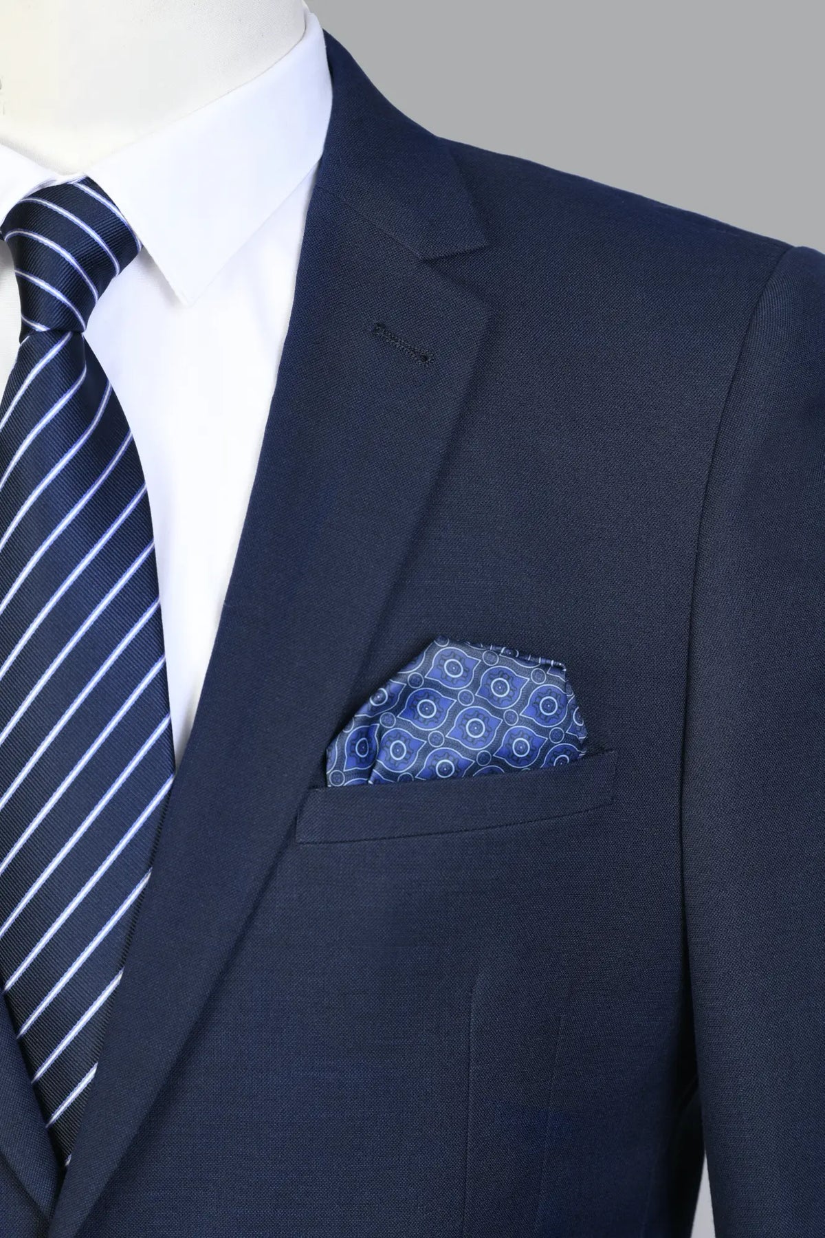Traje Semi-Slim Fit Pireo Azul (297-2)