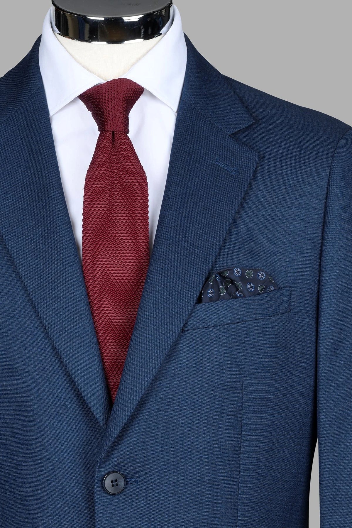 Traje Semi-Slim Fit Pireo Azul (297-8)
