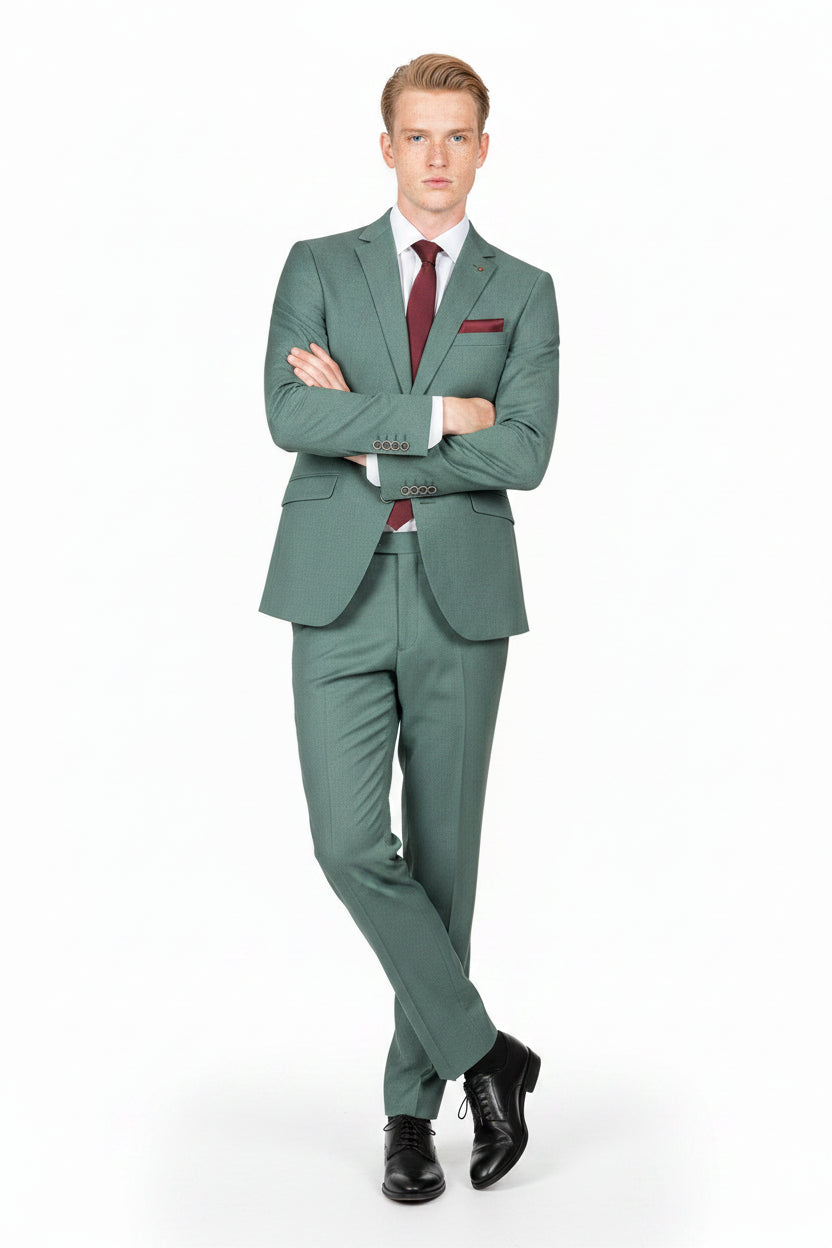 Traje Liso Verde