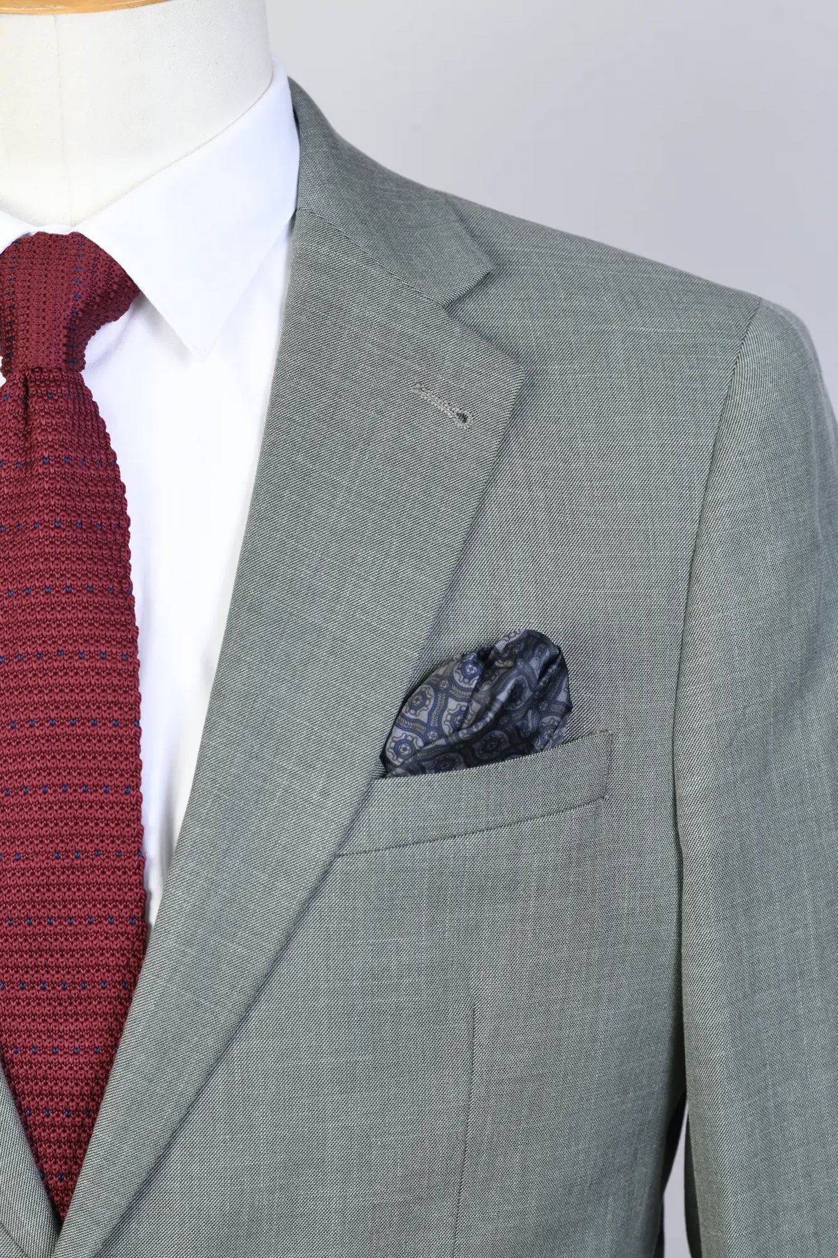 Traje Semi-Slim Fit Pireo Verde (297-12)