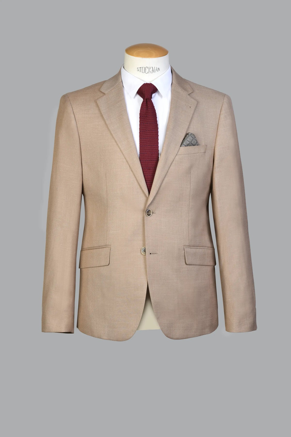 Traje Semi-Slim Fit Pireo Beige (297-24)