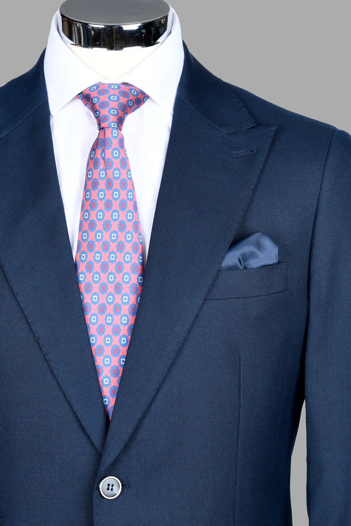 Traje Semi-Slim Fit Pitti Azul (297-2)