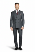 Traje Cruzado Gris