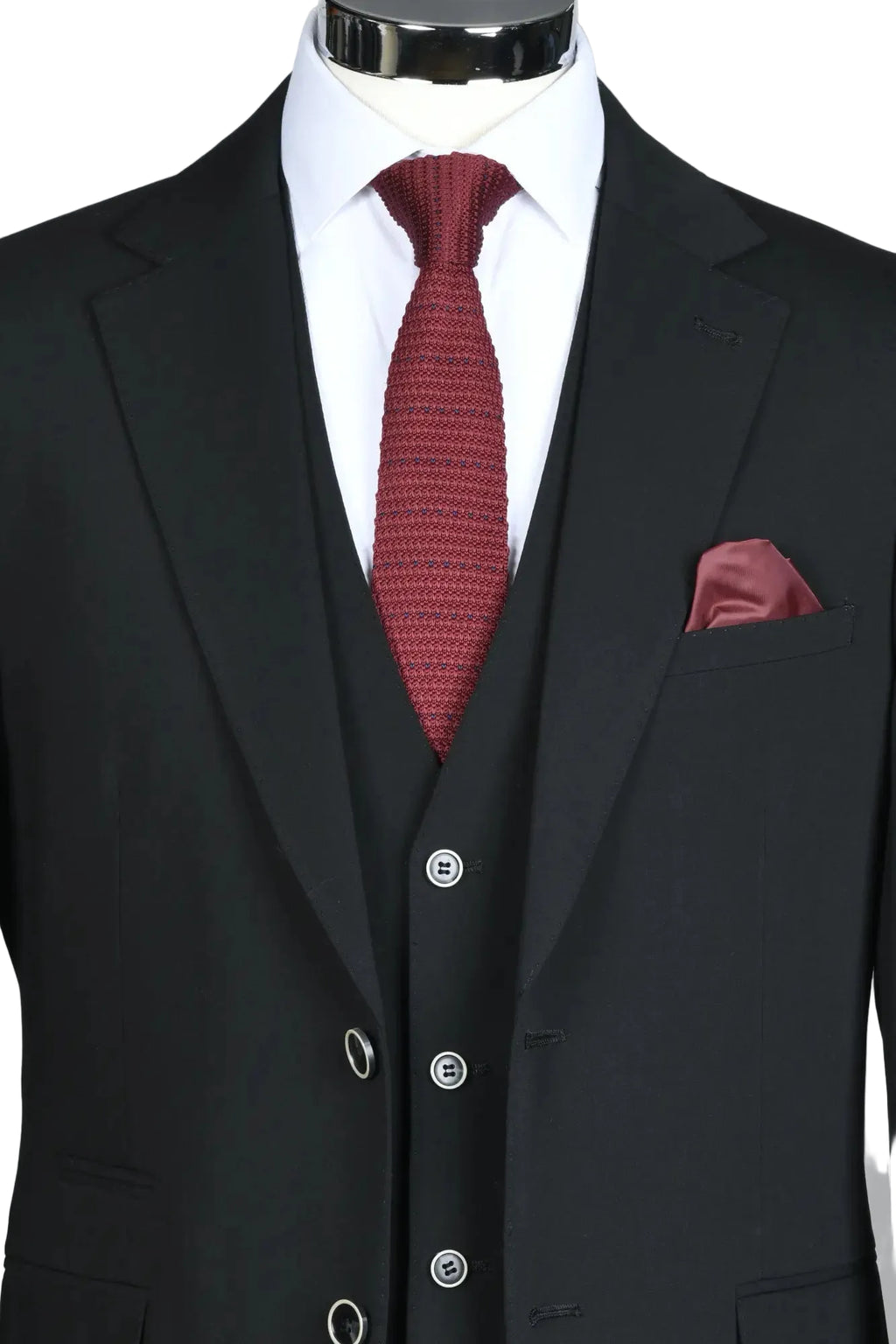 Traje Anti-arrugas Negro