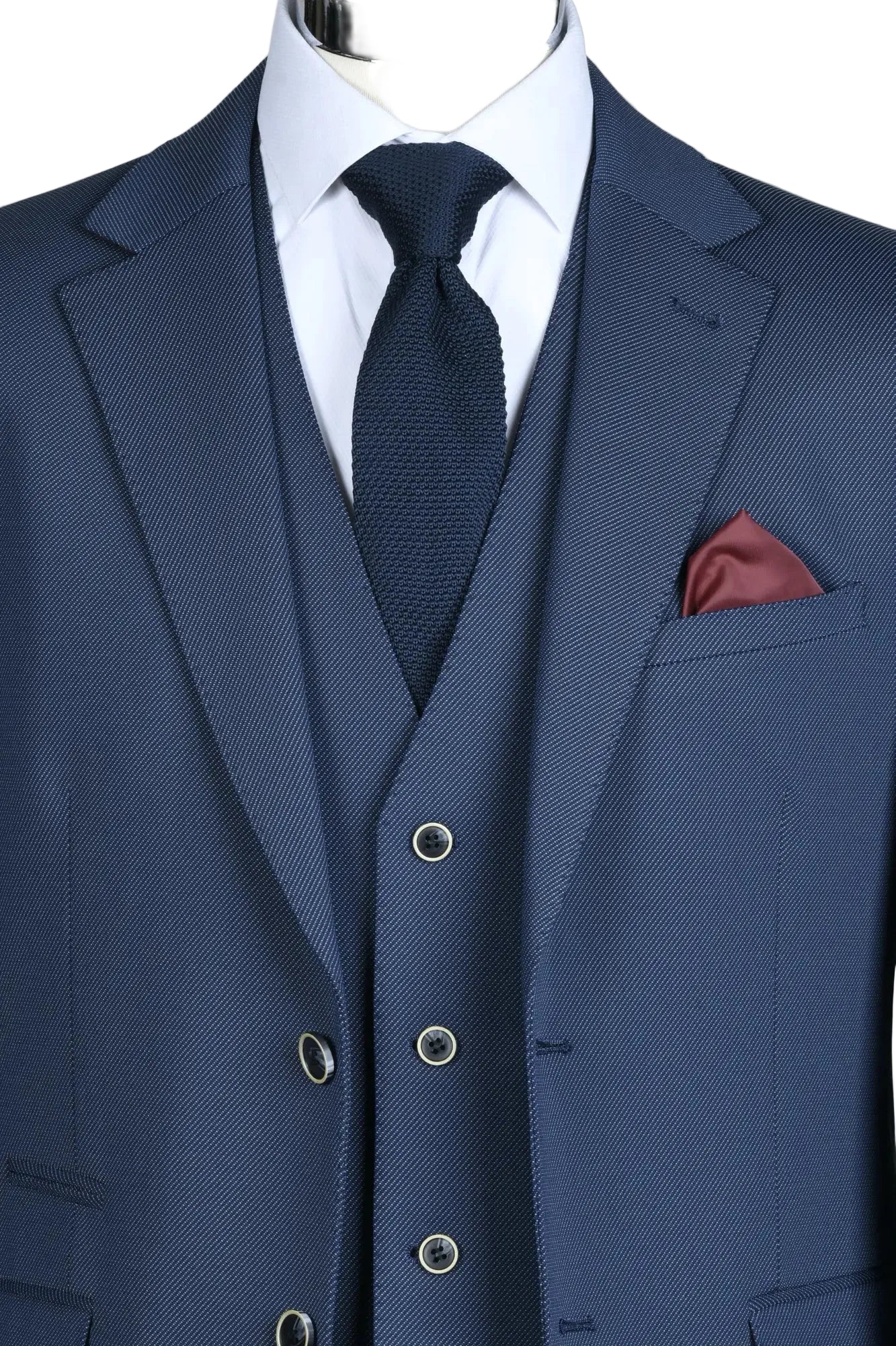 Traje Elástico Azul