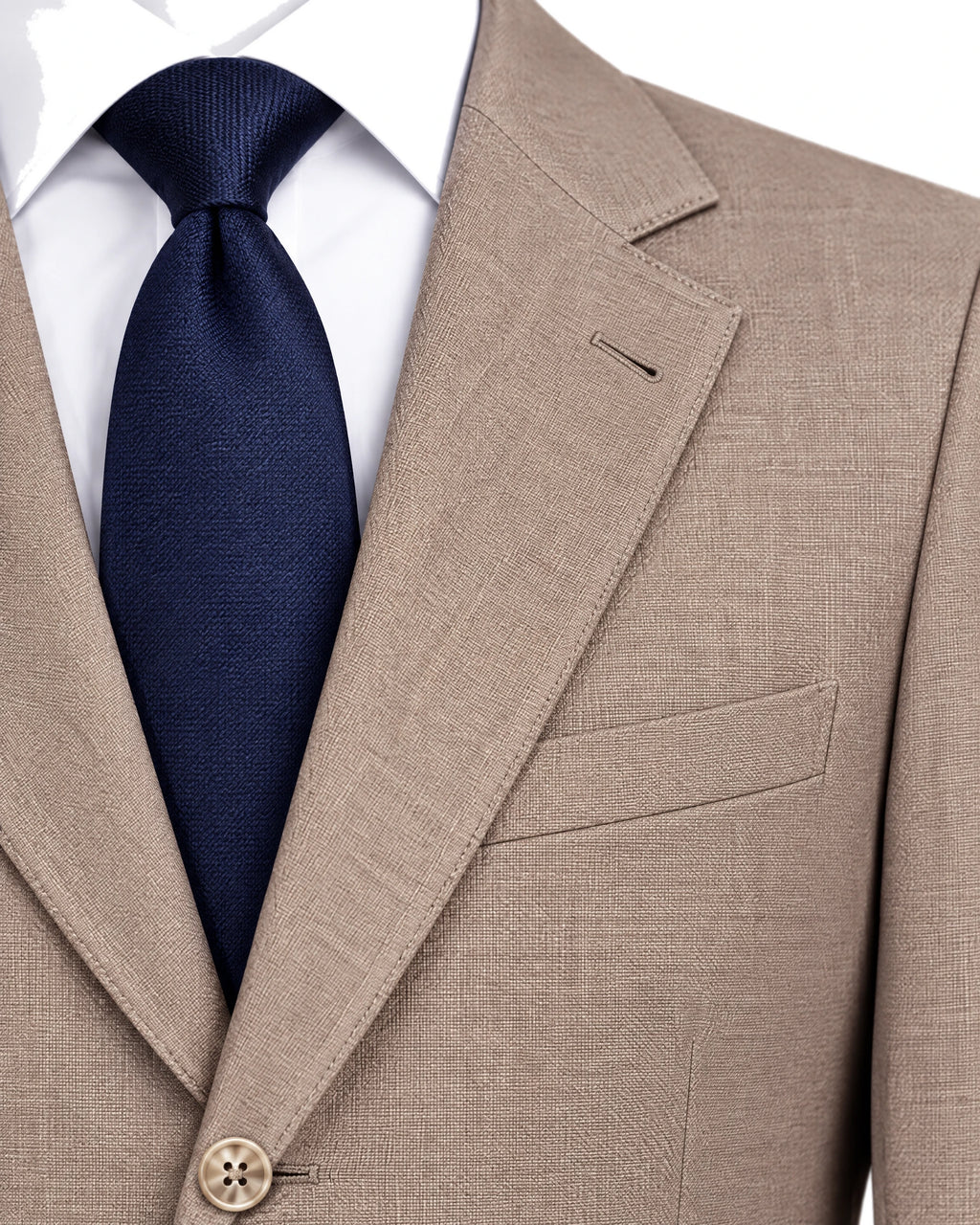 Liso Beige Alcatraz - detalle del tejido